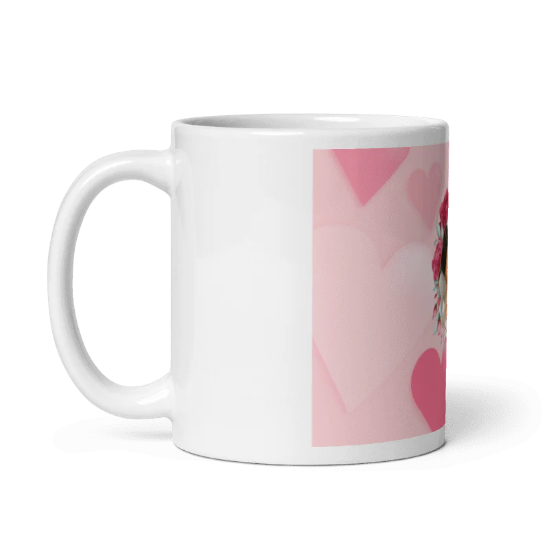 Customized Coffee Mug - Add Your Own Photo - Colorful Background - Image 2