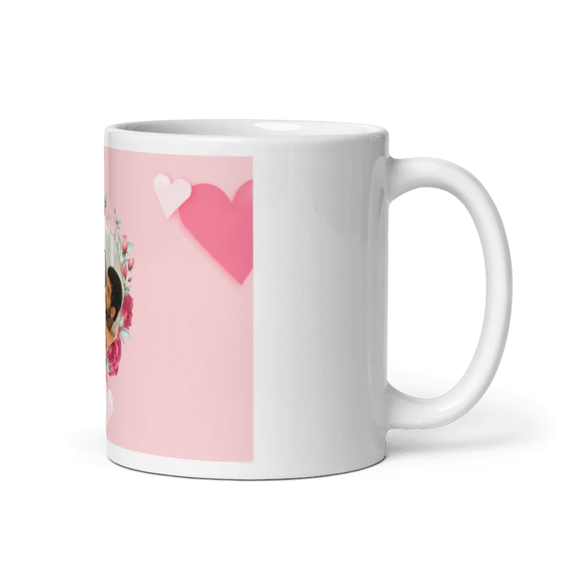 Customized Coffee Mug - Add Your Own Photo - Colorful Background - Image 3