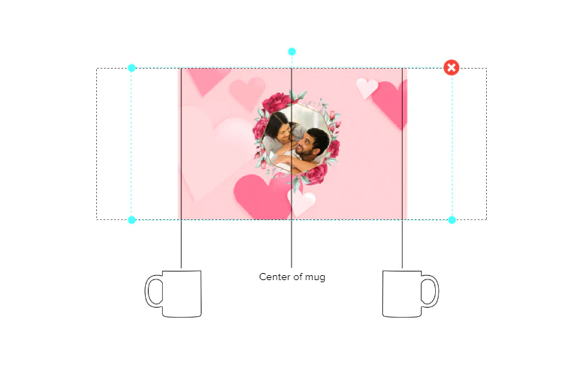 Customized Coffee Mug - Add Your Own Photo - Colorful Background - Image 4