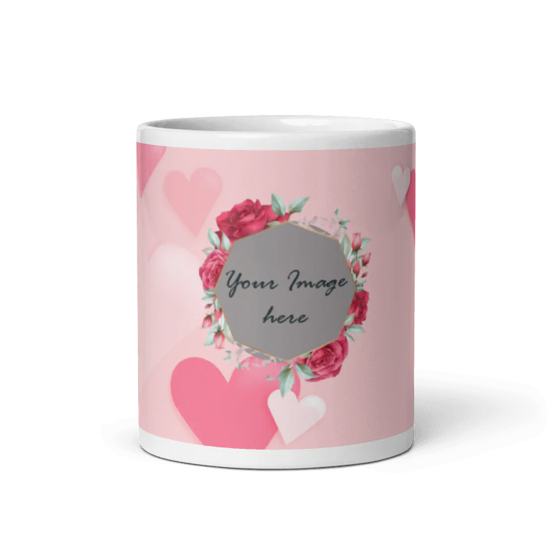 Customized Coffee Mug - Add Your Own Photo - Colorful Background - Image 5