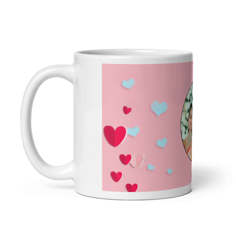 Customized Coffee Mug - Add Your Own Photo - Fabulous Pattern - Image 2
