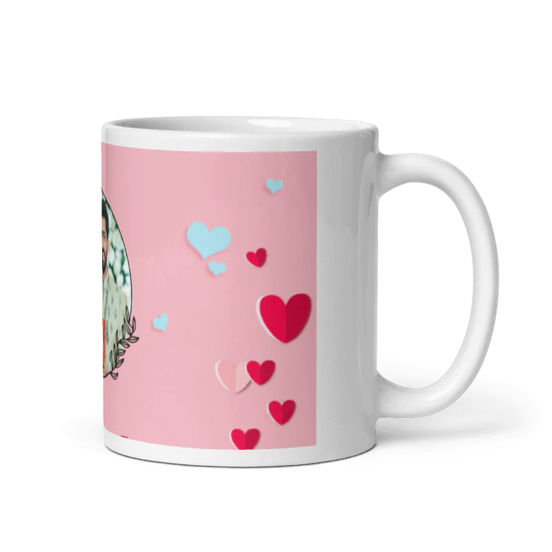 Customized Coffee Mug - Add Your Own Photo - Fabulous Pattern - Image 3