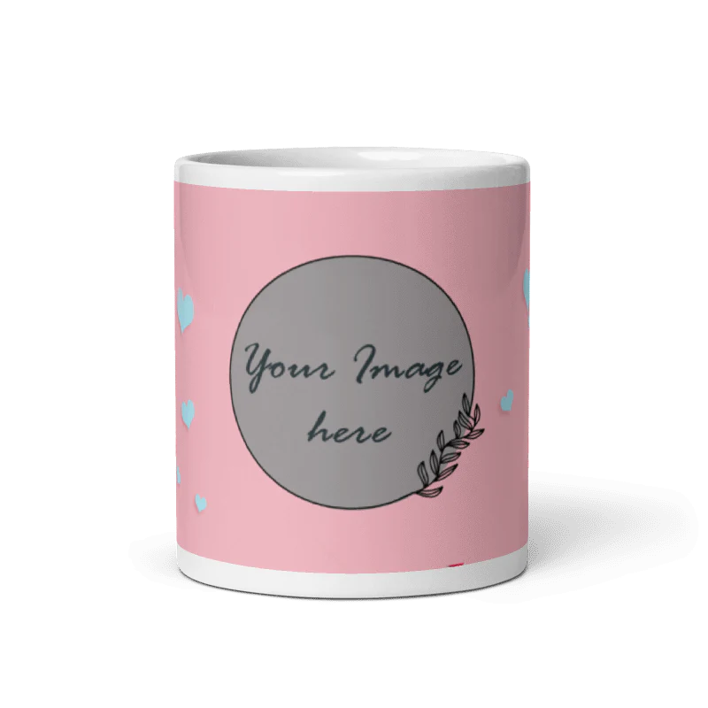 Customized Coffee Mug - Add Your Own Photo - Fabulous Pattern - Image 5