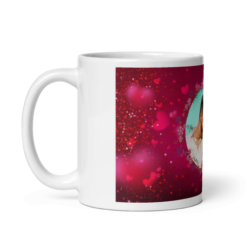 Customized Coffee Mug - Add Your Own Photo -Love Frame - Image 2