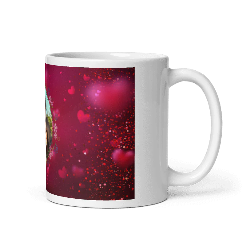 Customized Coffee Mug - Add Your Own Photo -Love Frame - Image 3