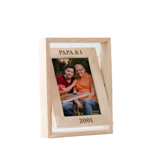 Dad and Me - Custom Rotating Frame - Image 4
