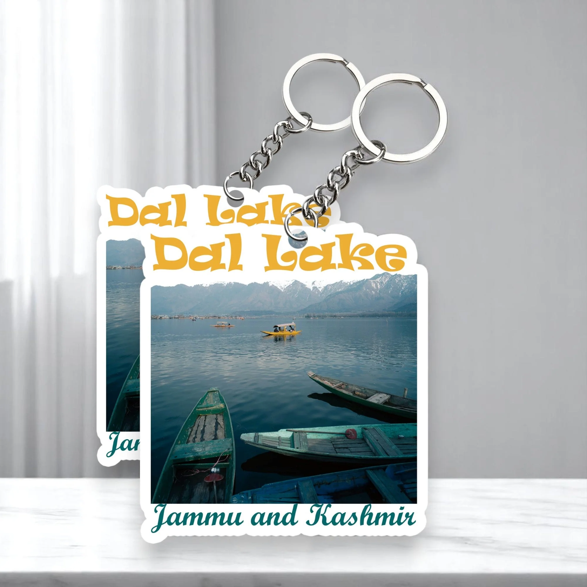 Dal Lake Key chain ( Set of 2 )