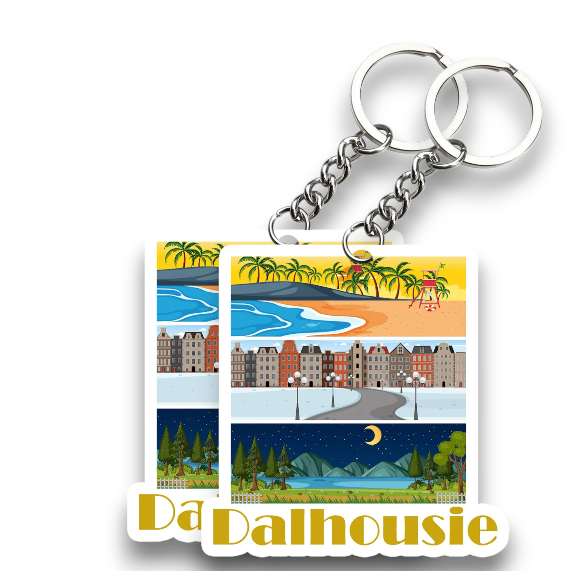 Dalhousie Key chain ( Set of 2 ) - Image 2