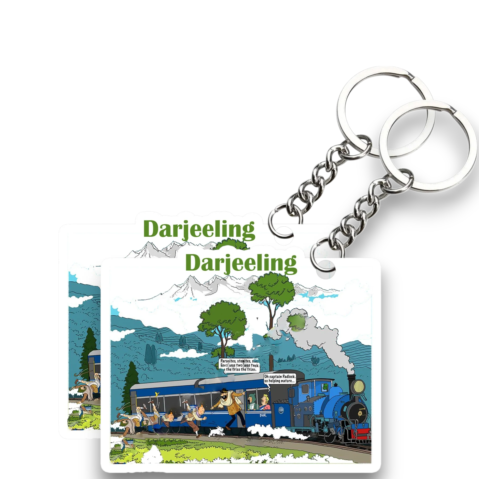 Darjeeling Key chain ( Set of 2 ) - Image 2