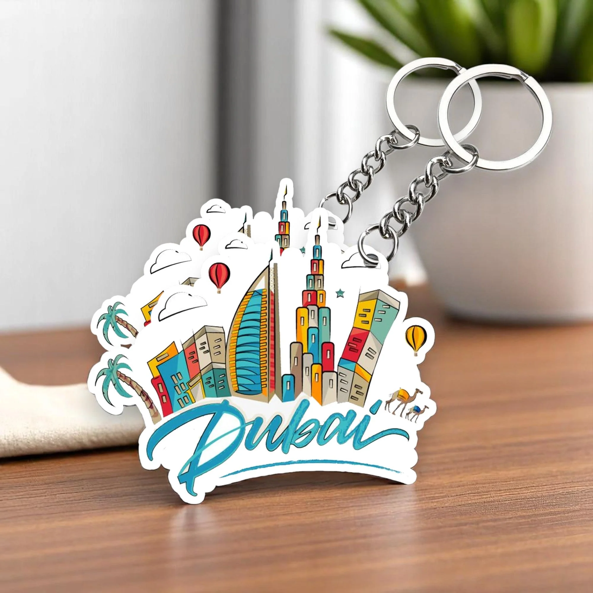 Dubai Best Key chain ( Set of 2 )