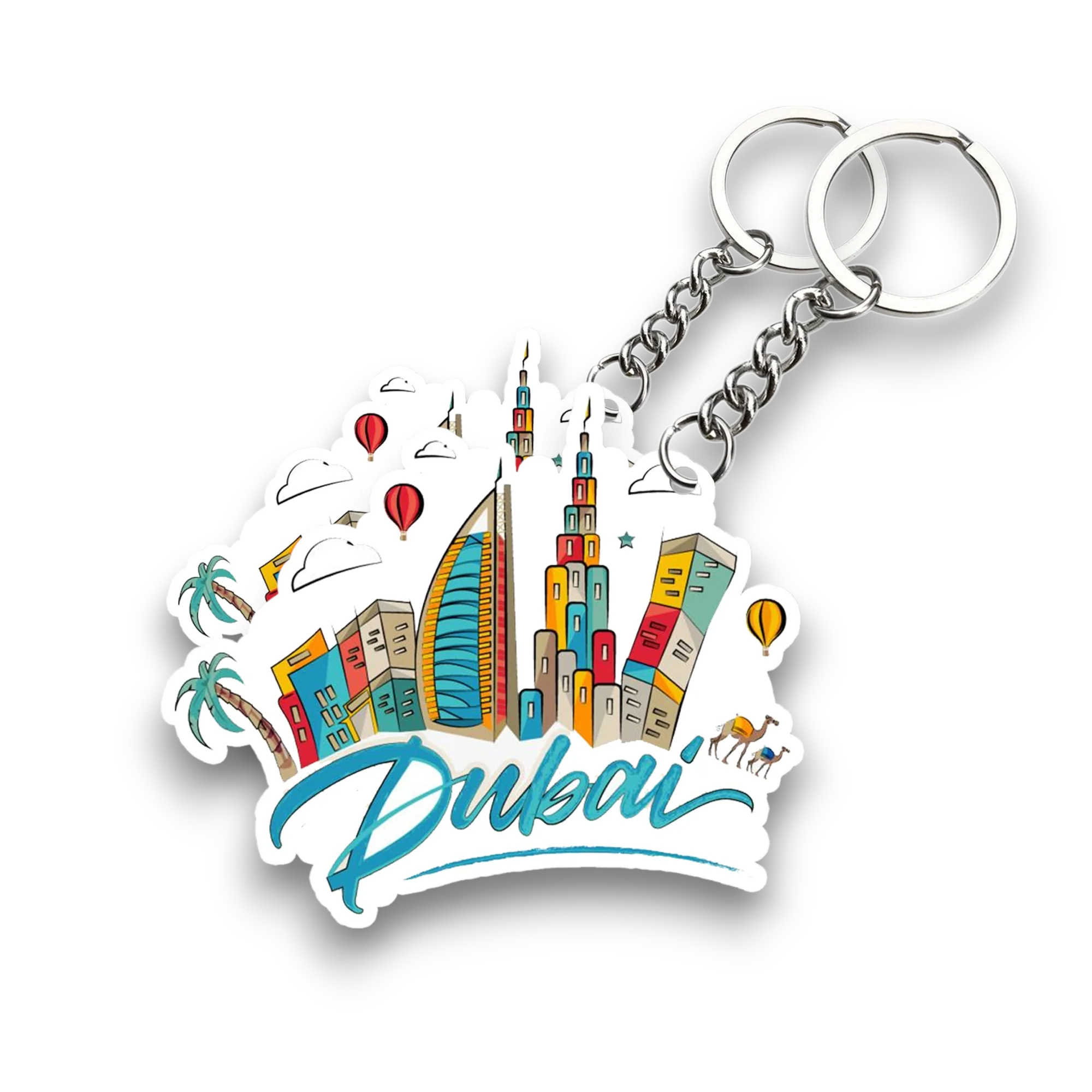 Dubai Best Key chain ( Set of 2 ) - Image 2
