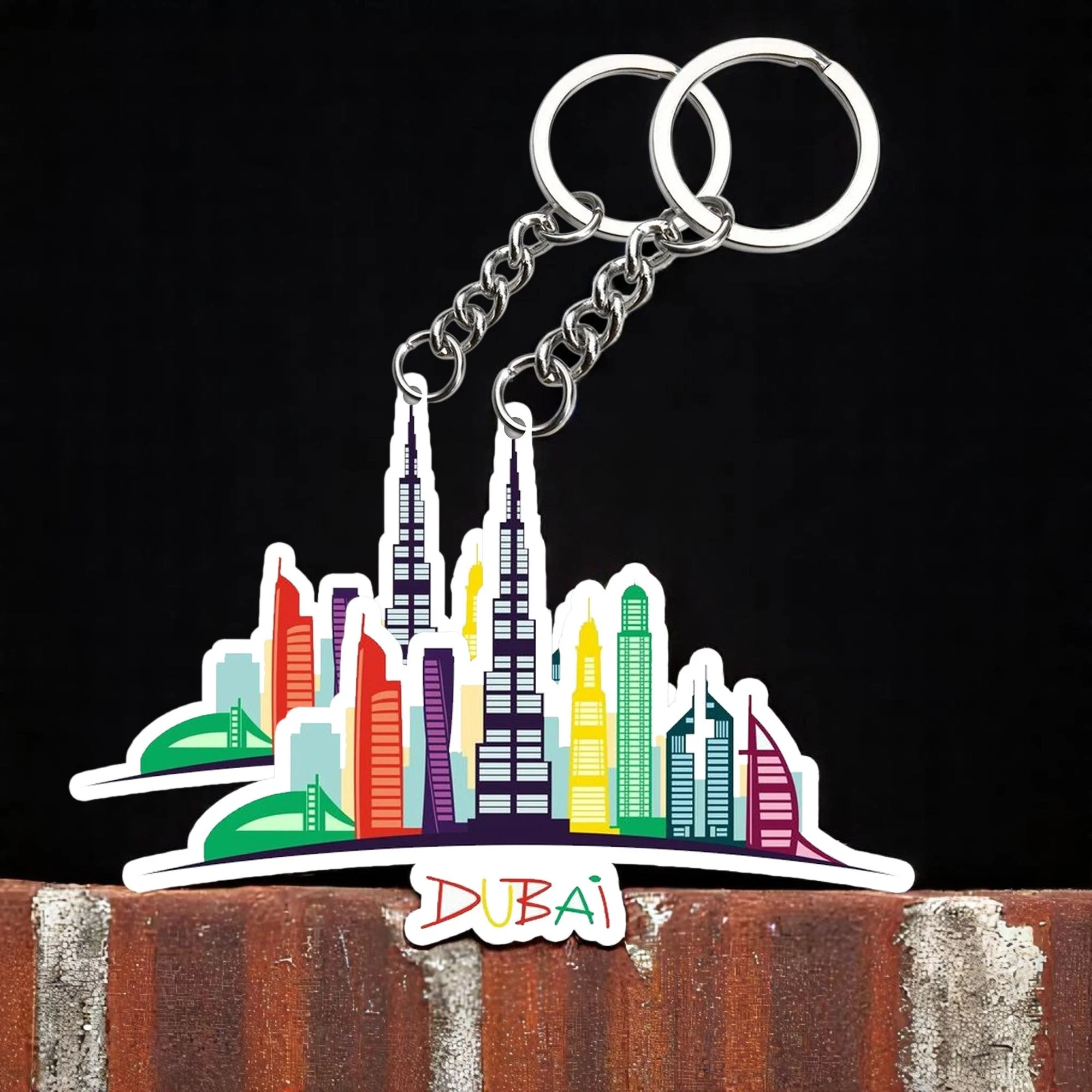 Dubai Key chain ( Set of 2 )