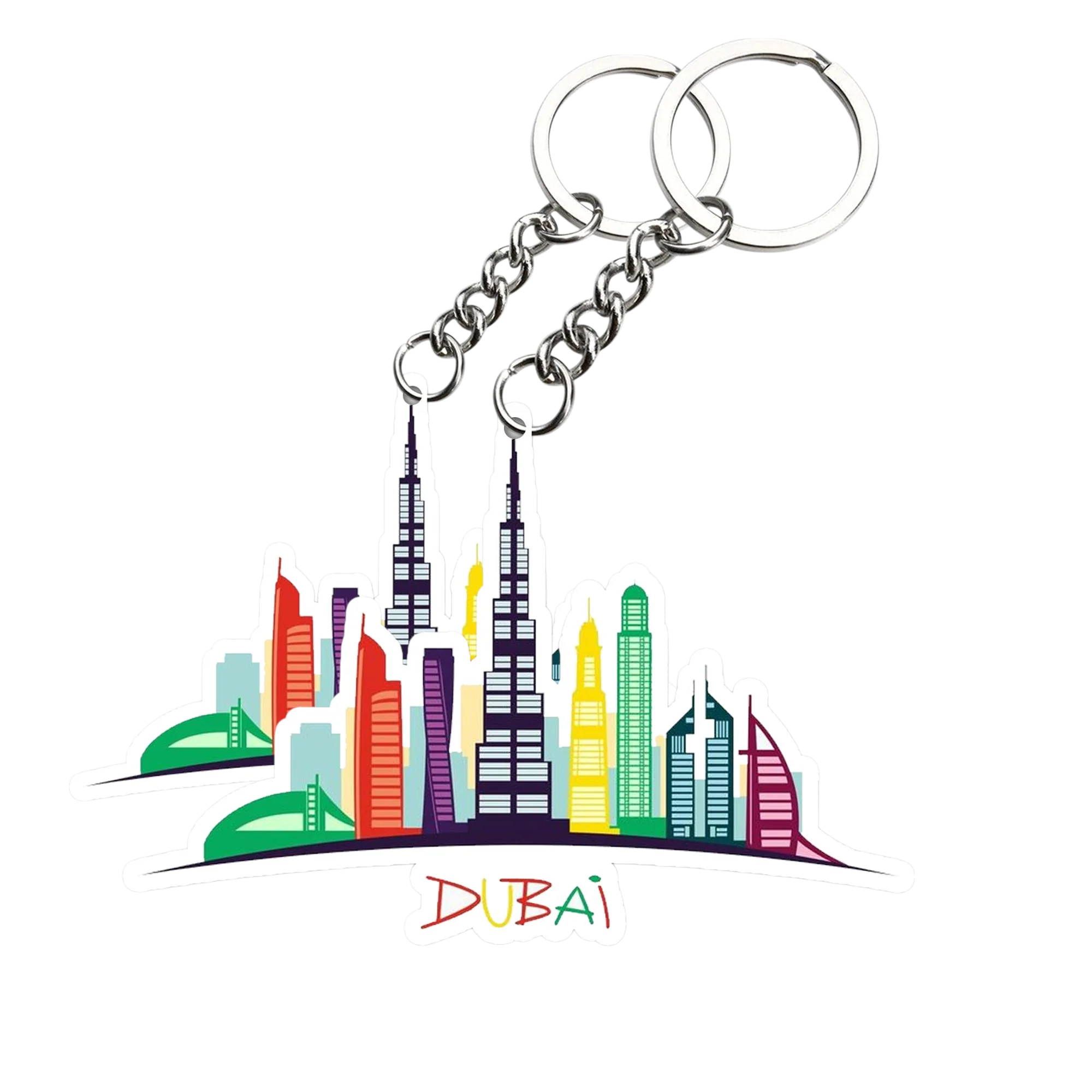 Dubai Key chain ( Set of 2 ) - Image 2
