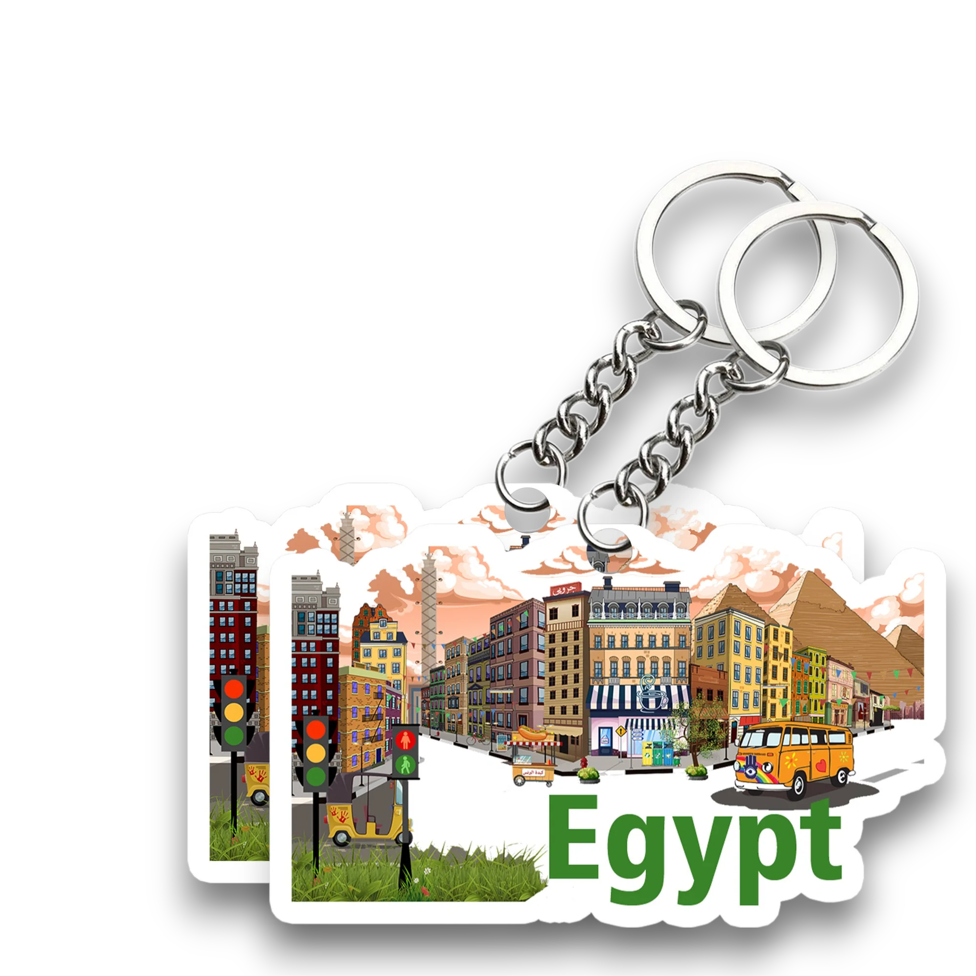 Egypt Key chain ( Set of 2 ) - Image 2