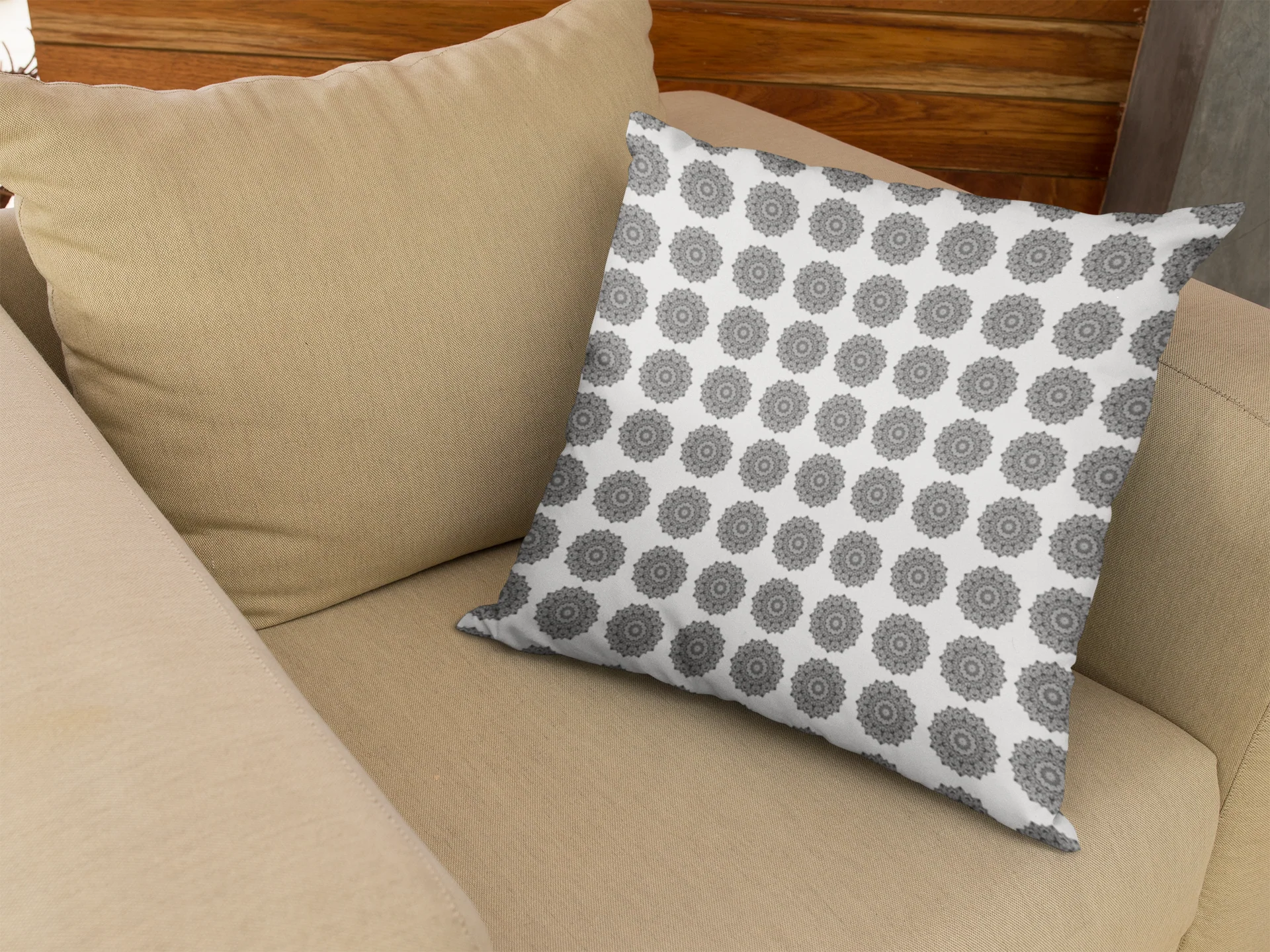 Ethnic Cushion Comfortable Cove Cushion Cover (12 x 12 cm) (Filler Included) - Image 3