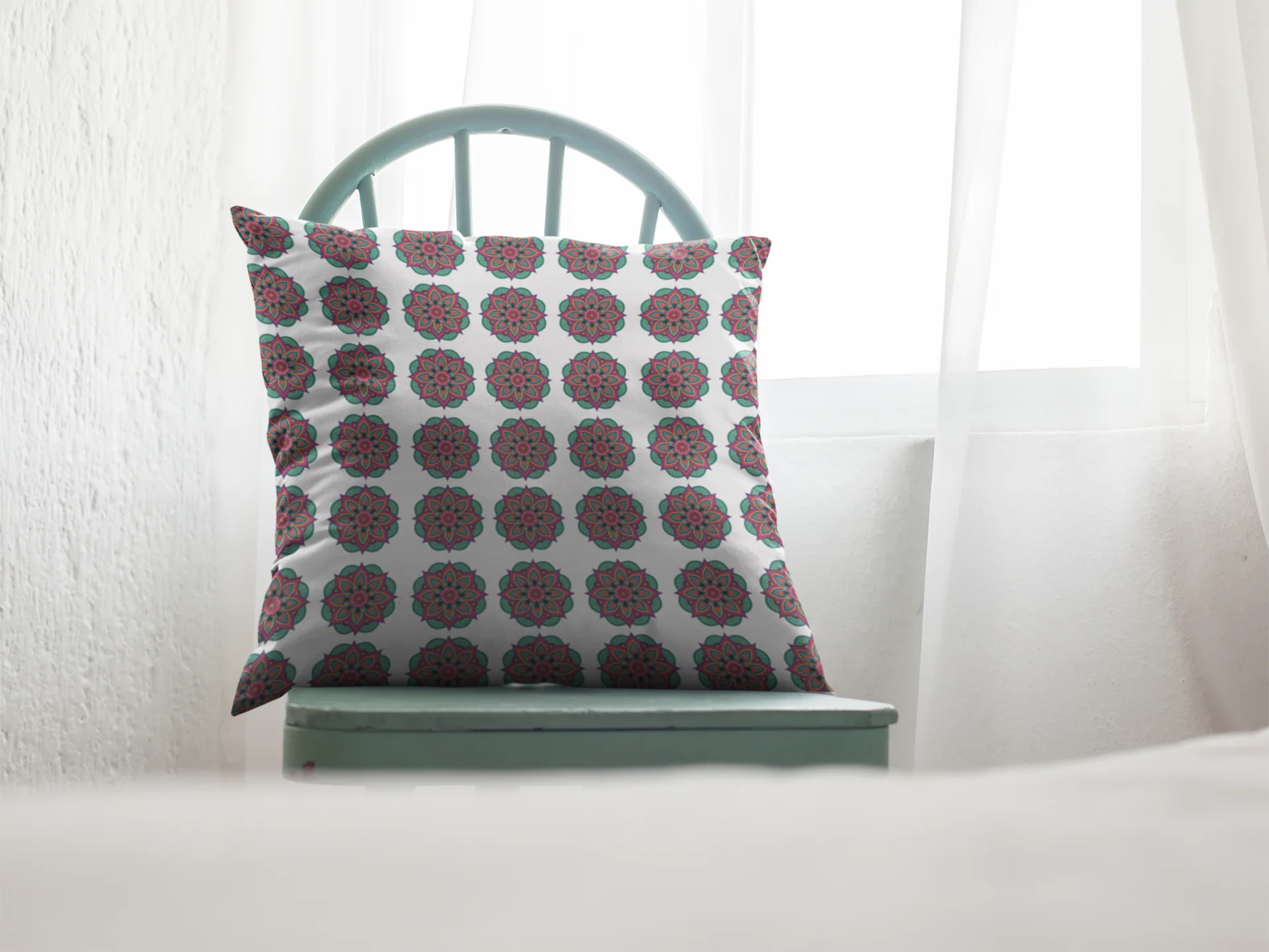 Ethnic Cushion Homely Cove Cushion Cover (12 x 12 cm) (Filler Included) - Image 2