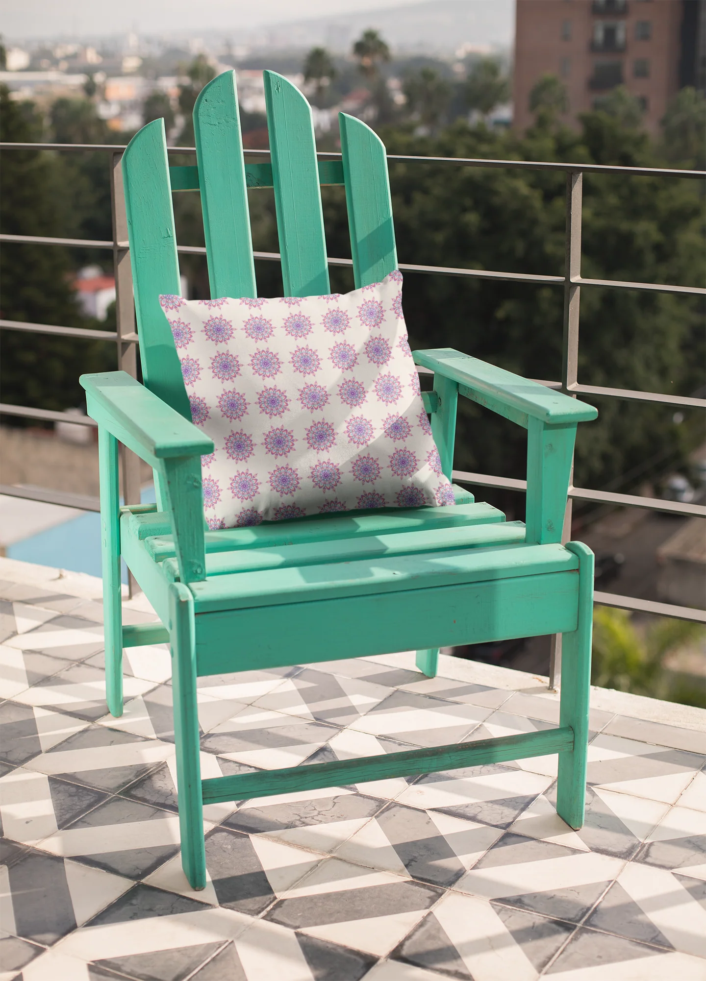 Ethnic Cushion Comfortable Cove Cushion Cover (12 x 12 cm) (Filler Included) - Image 3