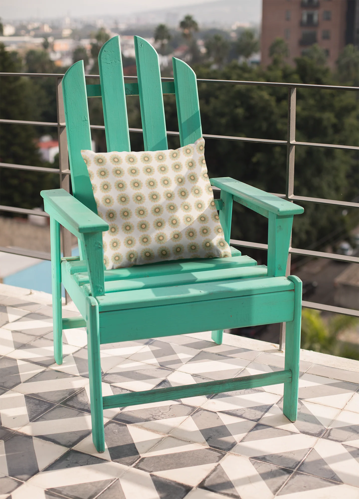 Ethnic Cushion Relax Cove Cushion Cover (12 x 12 cm) (Filler Included) - Image 3
