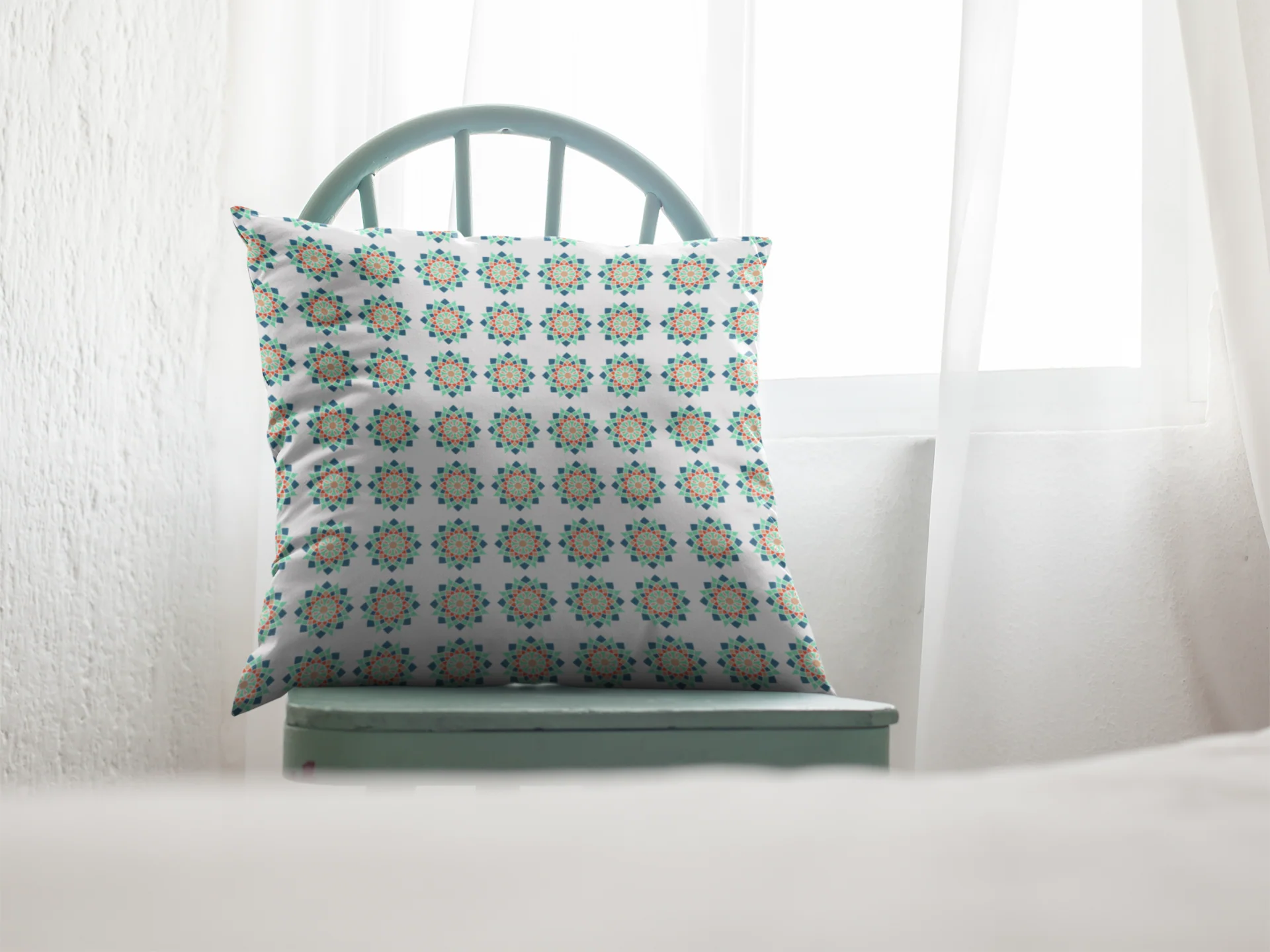 Ethnic Cushion Relax Cove Cushion Cover (12 x 12 cm) (Filler Included) - Image 2