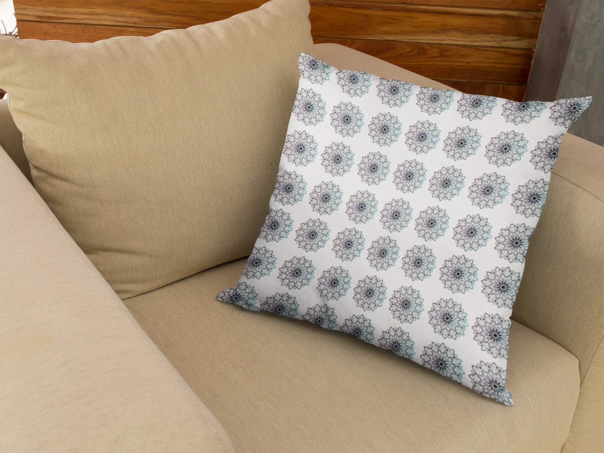 Ethnic Cushion Relax Cove Cushion Cover (12 x 12 cm) (Filler Included) - Image 3