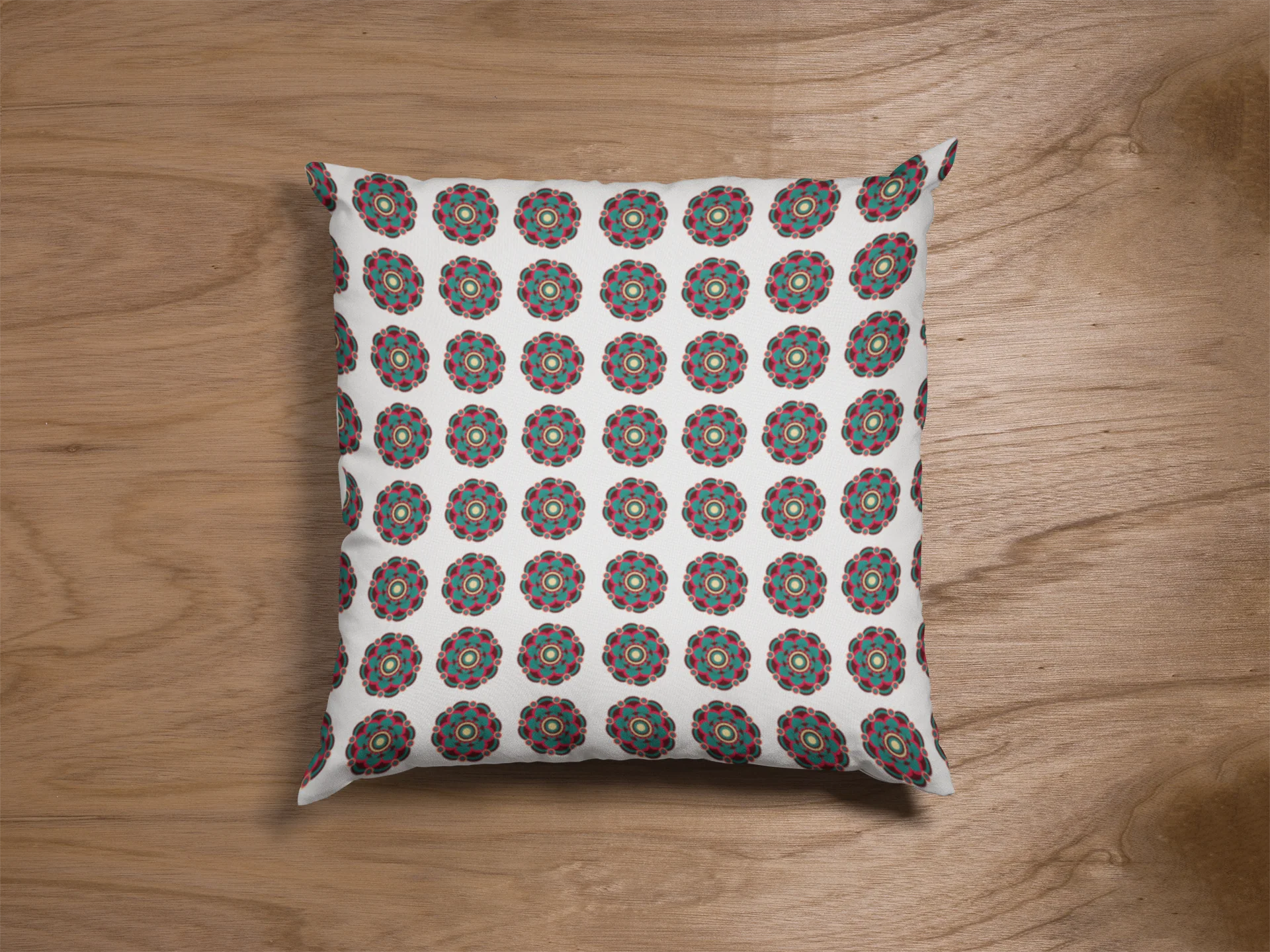 Ethnic Cushion Relax Cove Cushion Cover (12 x 12 cm) (Filler Included)