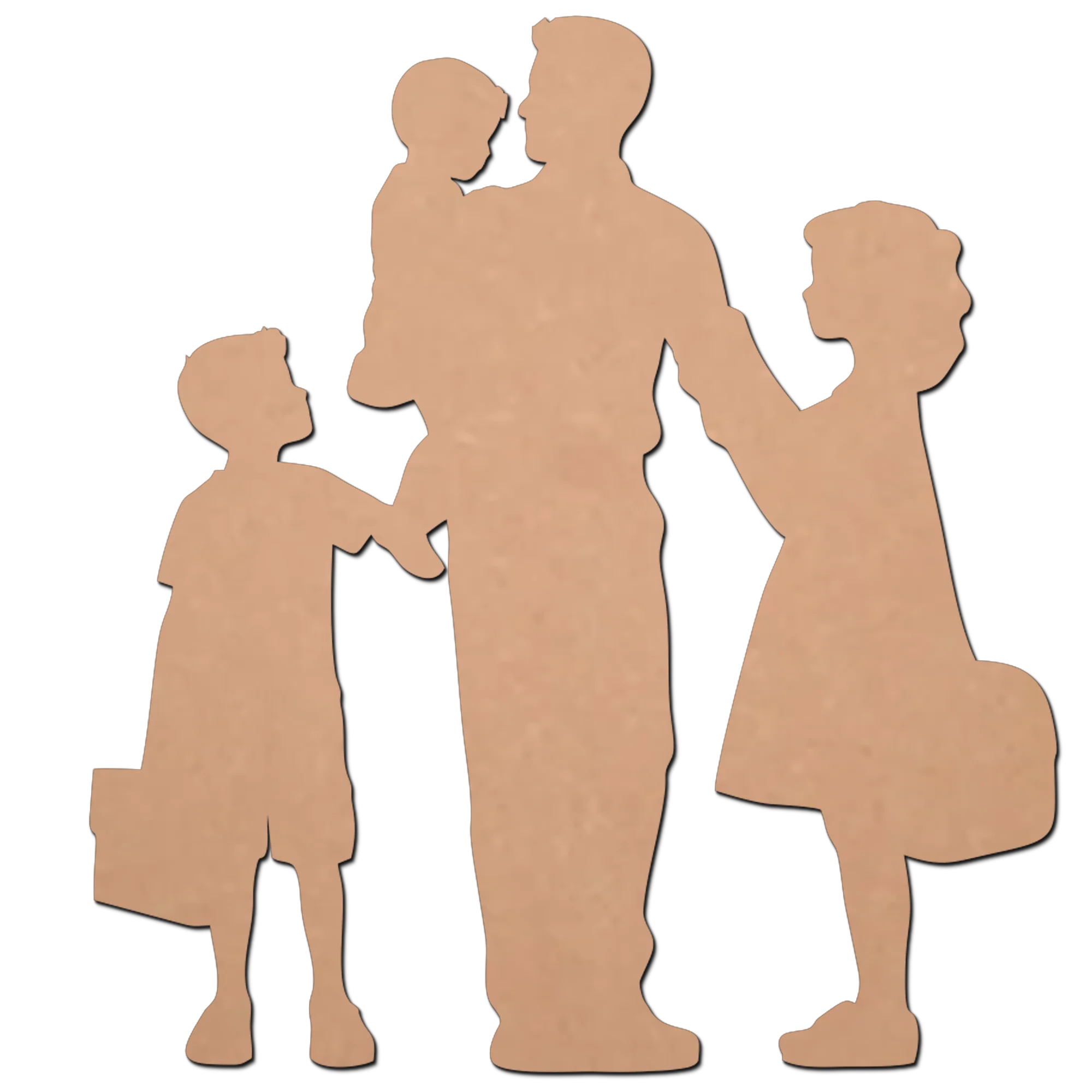 Family MDF Cutouts for Art and Craft Work / Craft Shapes