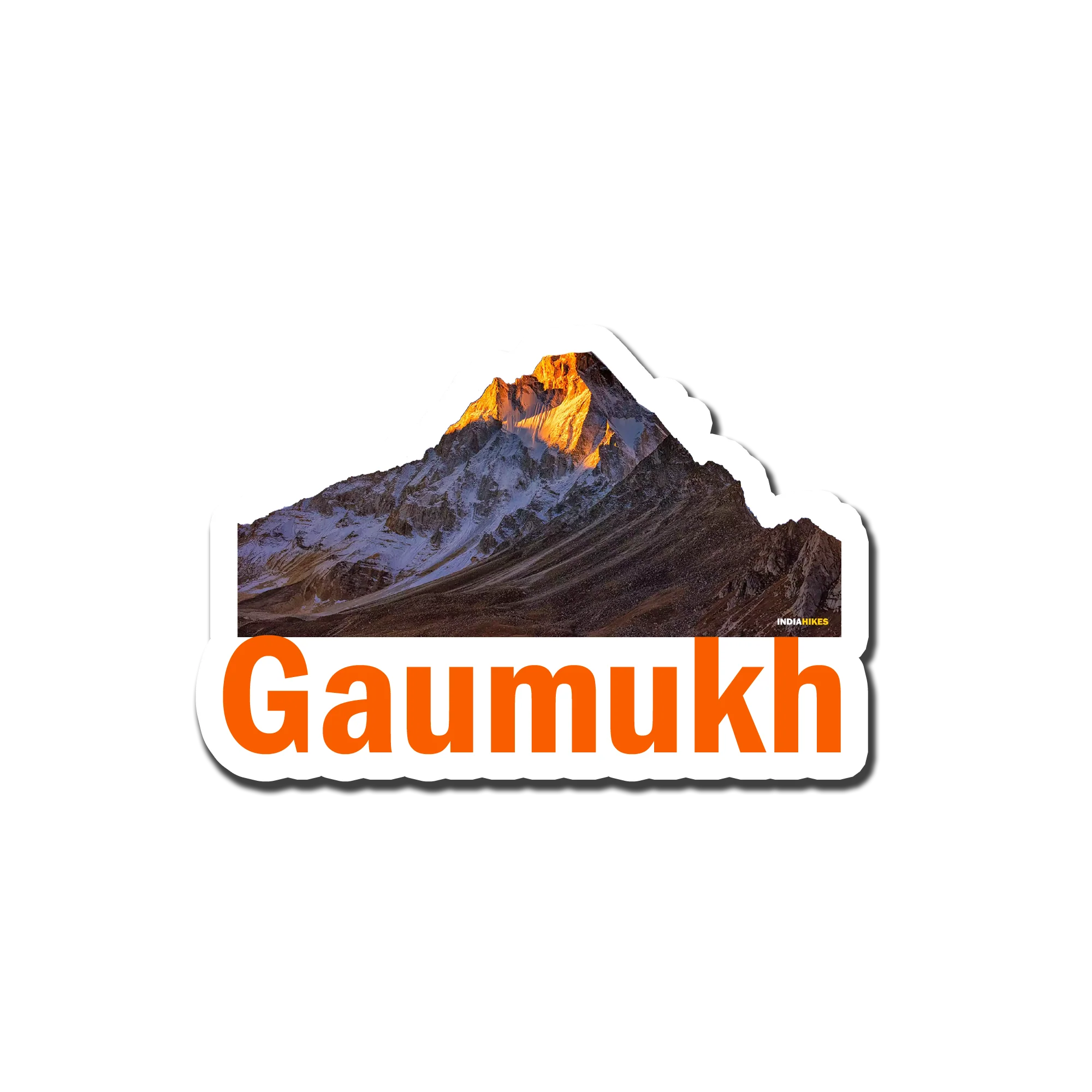 Gaumukh Beautiful Souvenir Fridge Magnet