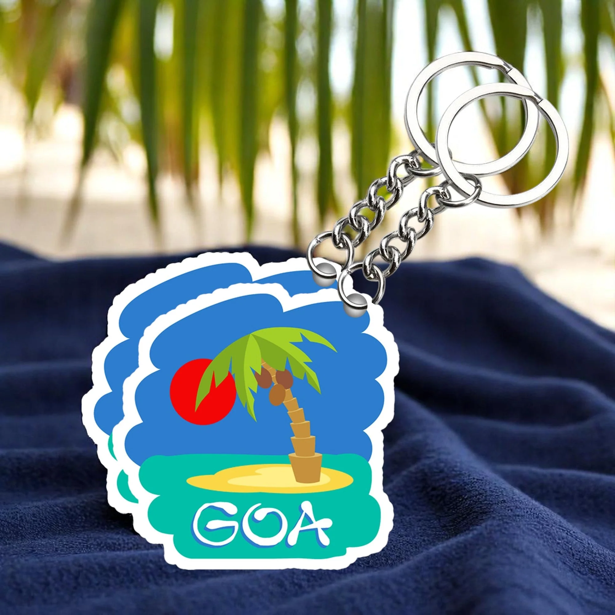 Goa Key chain ( Set of 2 )