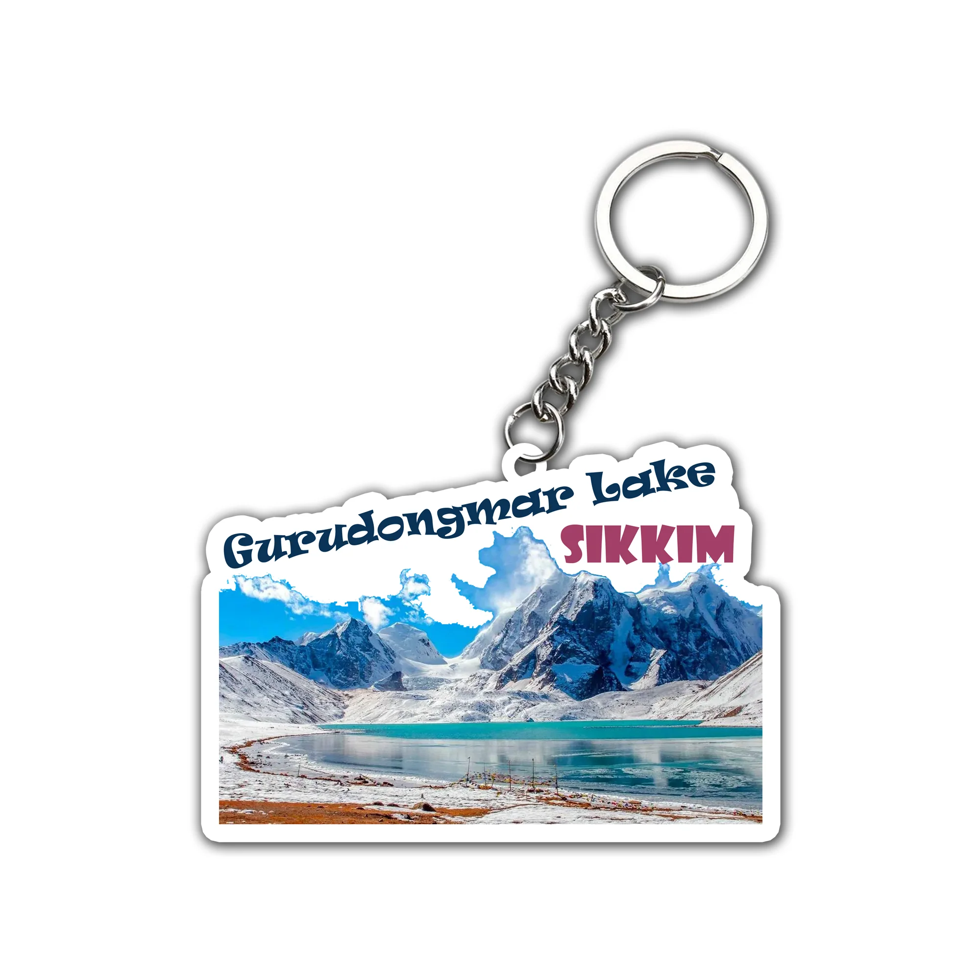 Gurudongmar Laka Key chain ( Set of 2 )