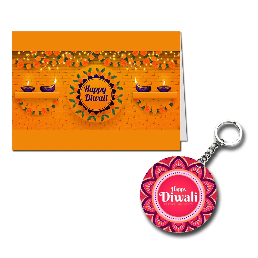 Happy Bhai Dooj Printed Greeting Card - Image 6