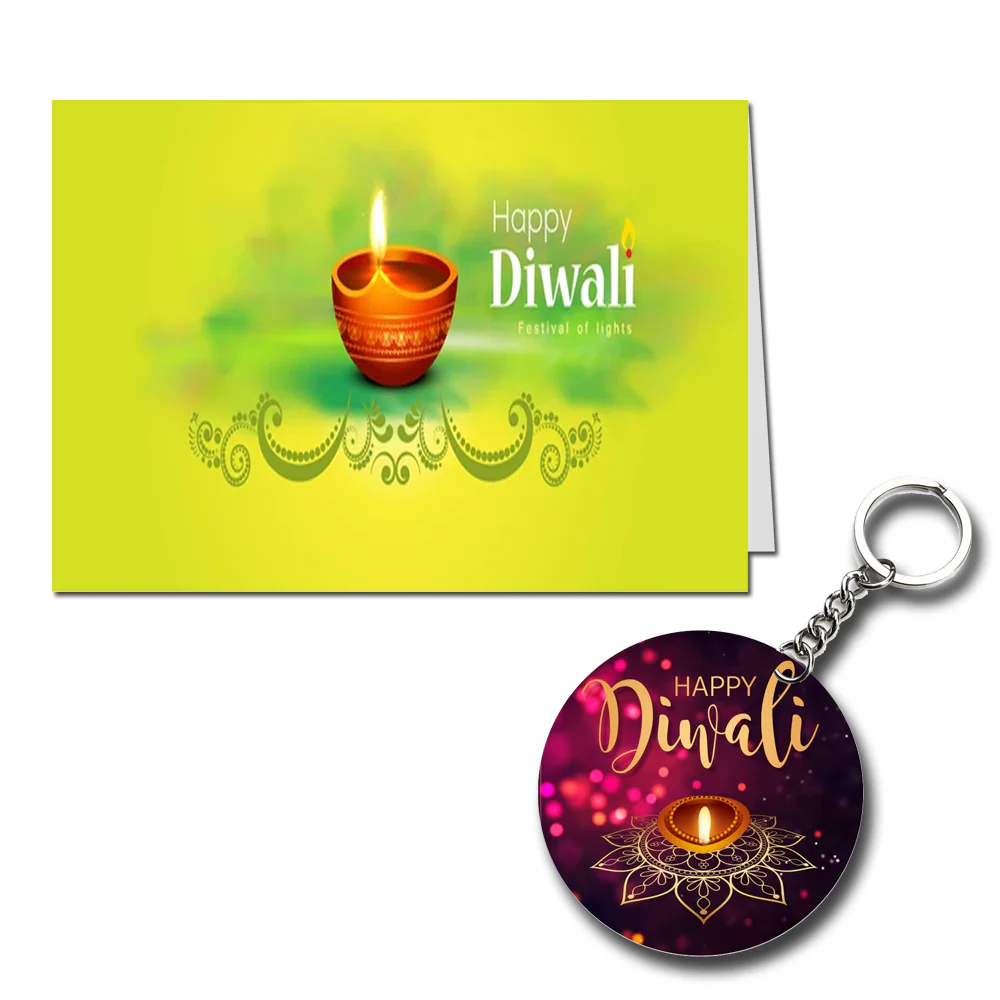 Happy Bhai Dooj Printed Greeting Card - Image 7