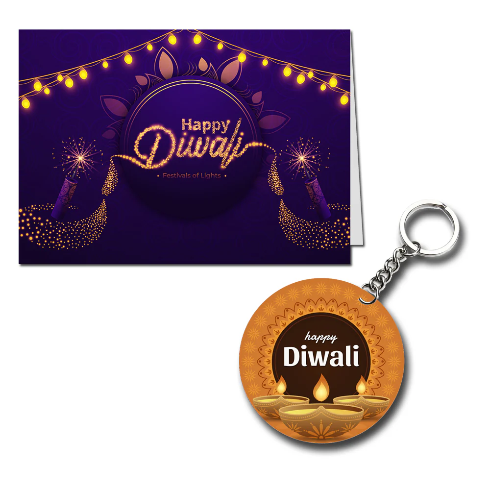 Happy Bhai Dooj Printed Greeting Card - Image 9