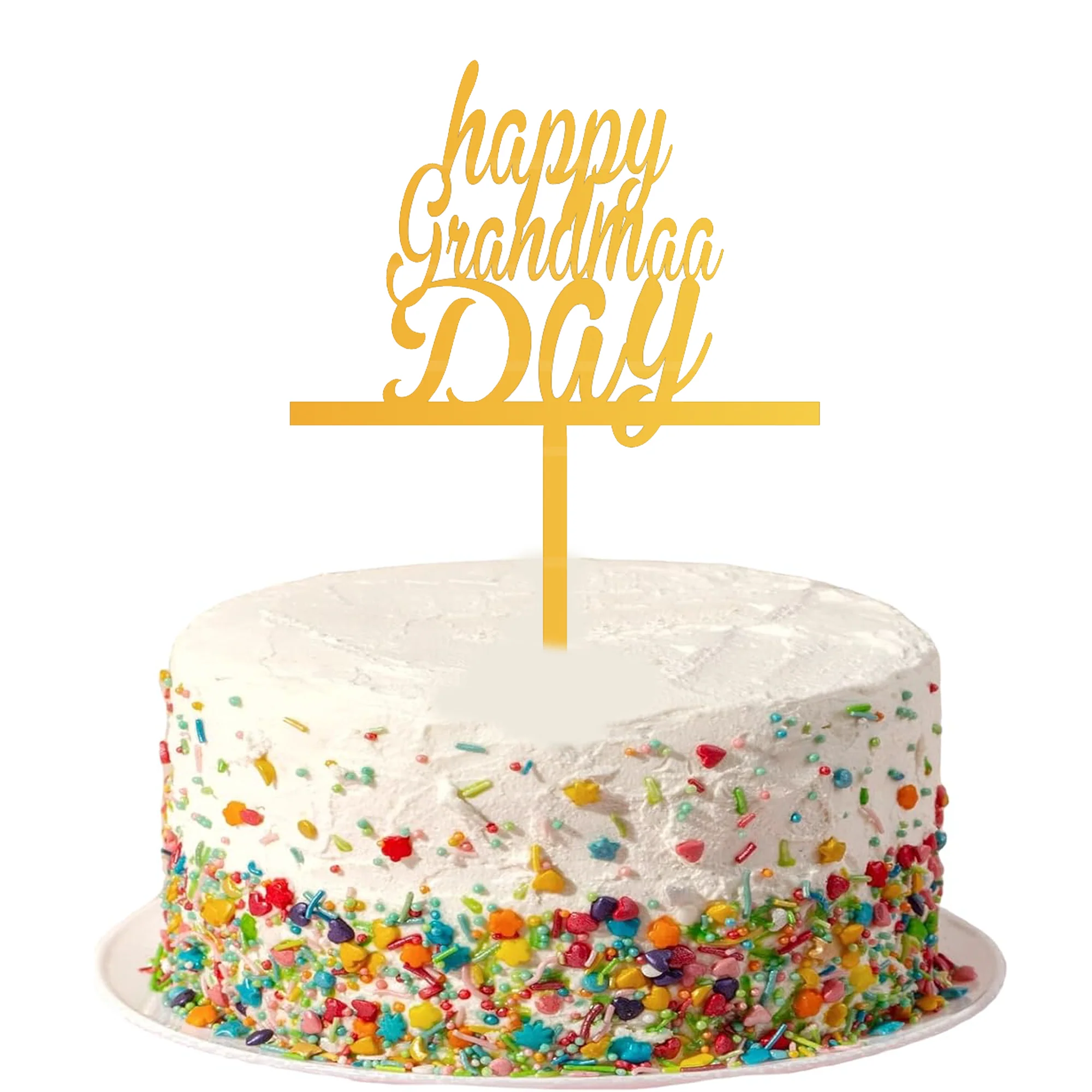 Happy Grandmaa cake topper