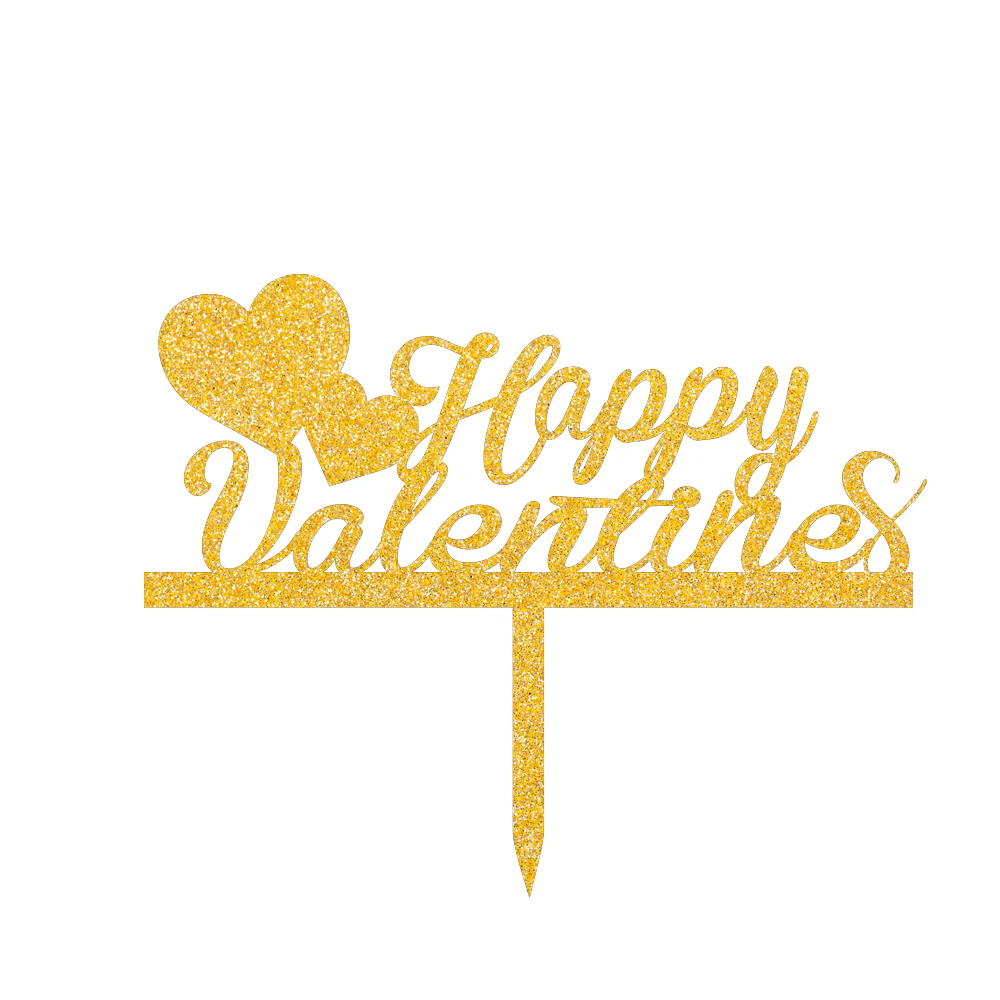 Happy Valentine's day cake topper - Image 3