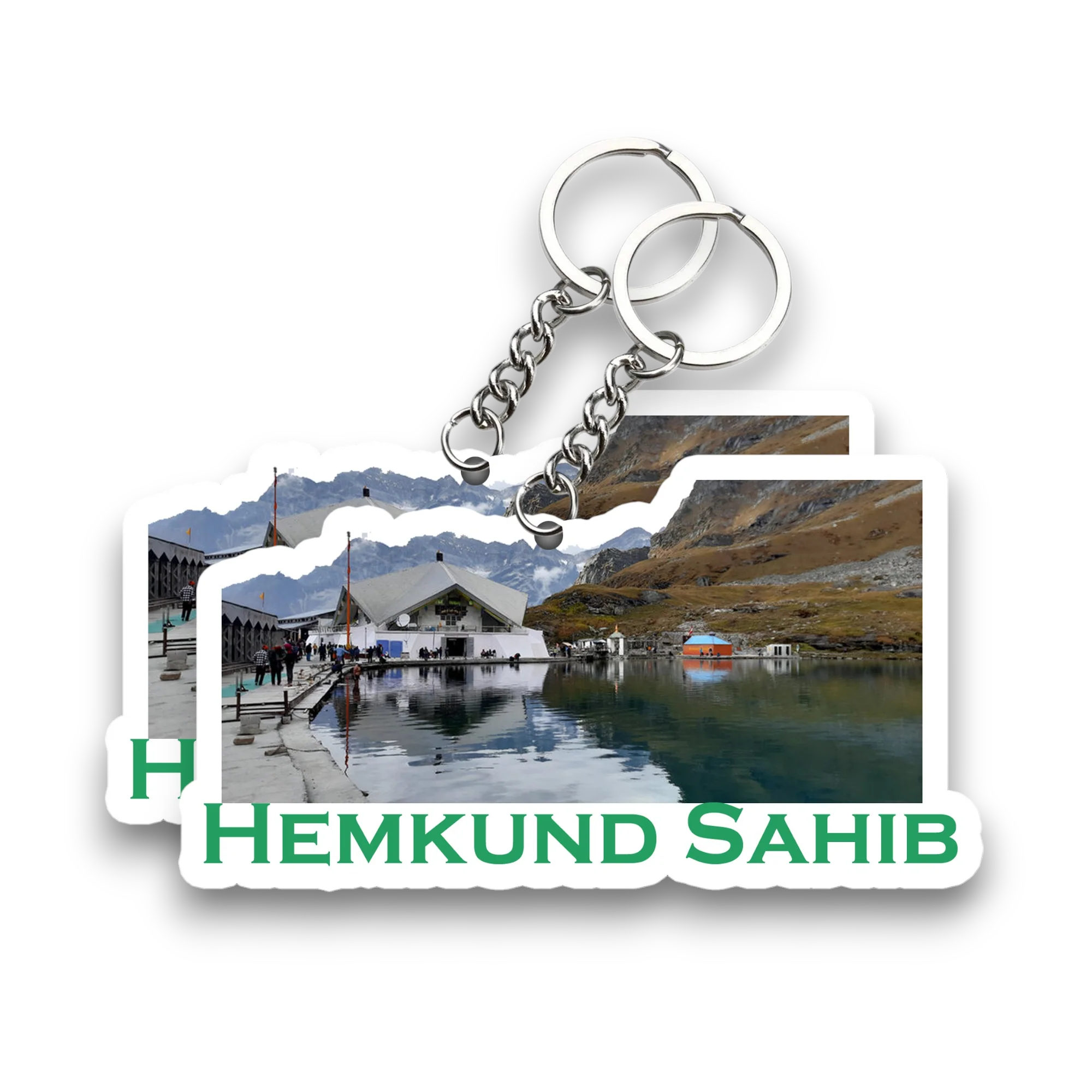 Hemkund Sahib Key chain ( Set of 2 ) - Image 4