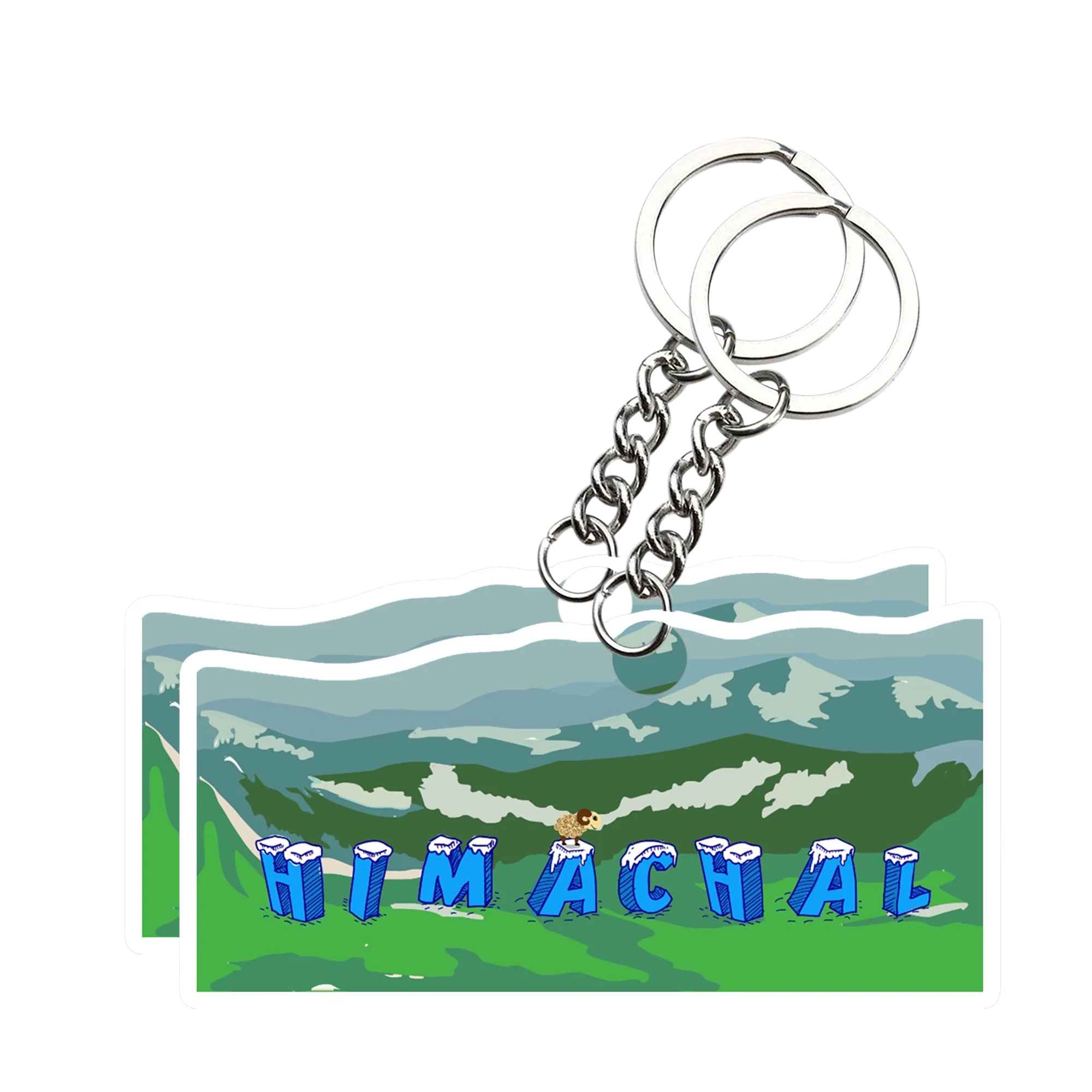Himanchal Key chain ( Set of 2 ) - Image 2