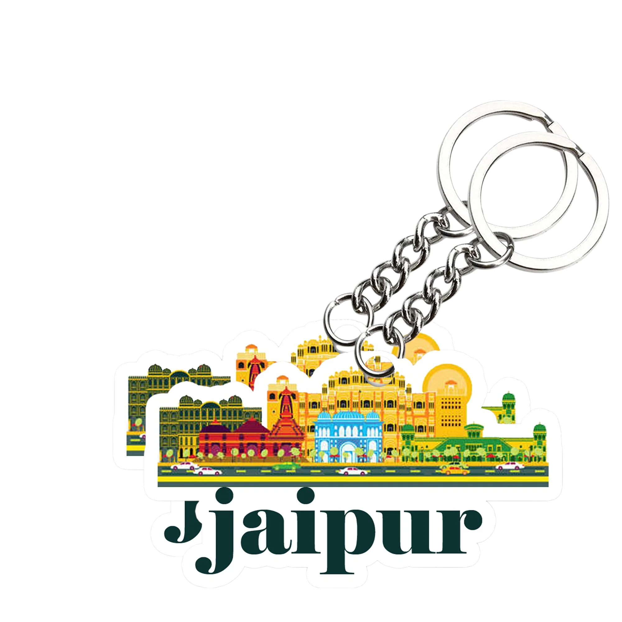 Jaipur Key chain ( Set of 2 ) - Image 2