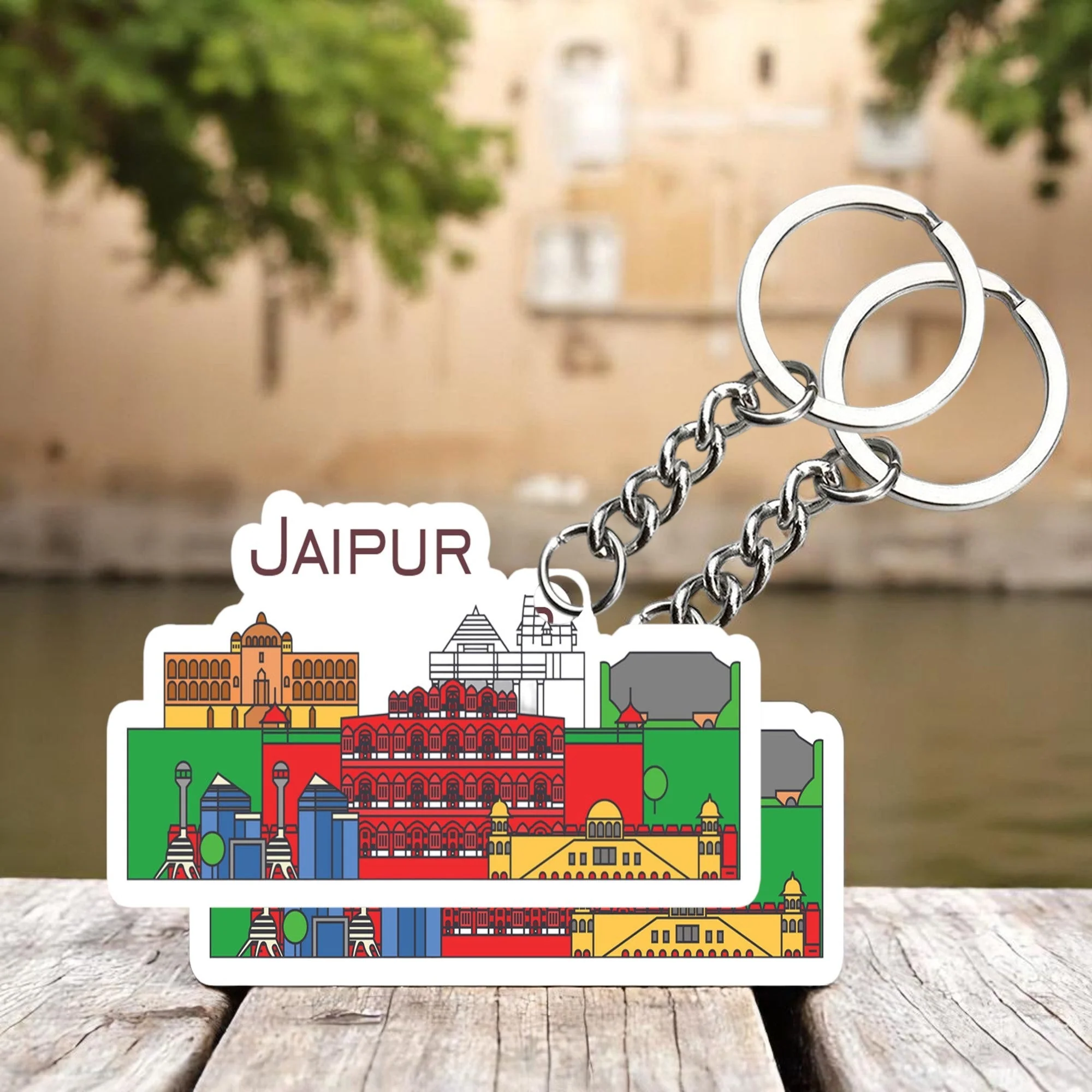 Jaipur Key chain ( Set of 2 )