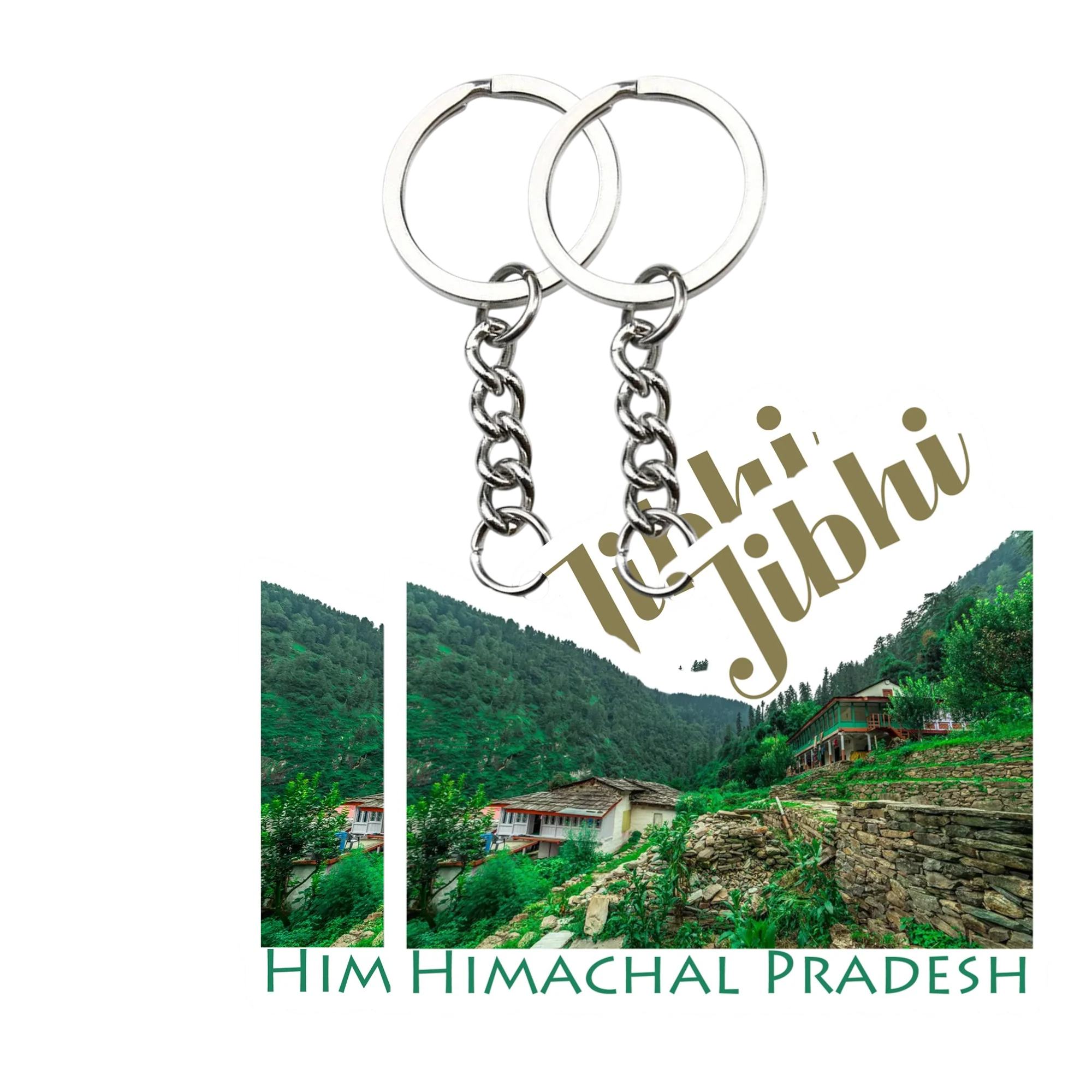 Jibhi Key chain ( Set of 2 ) - Image 2