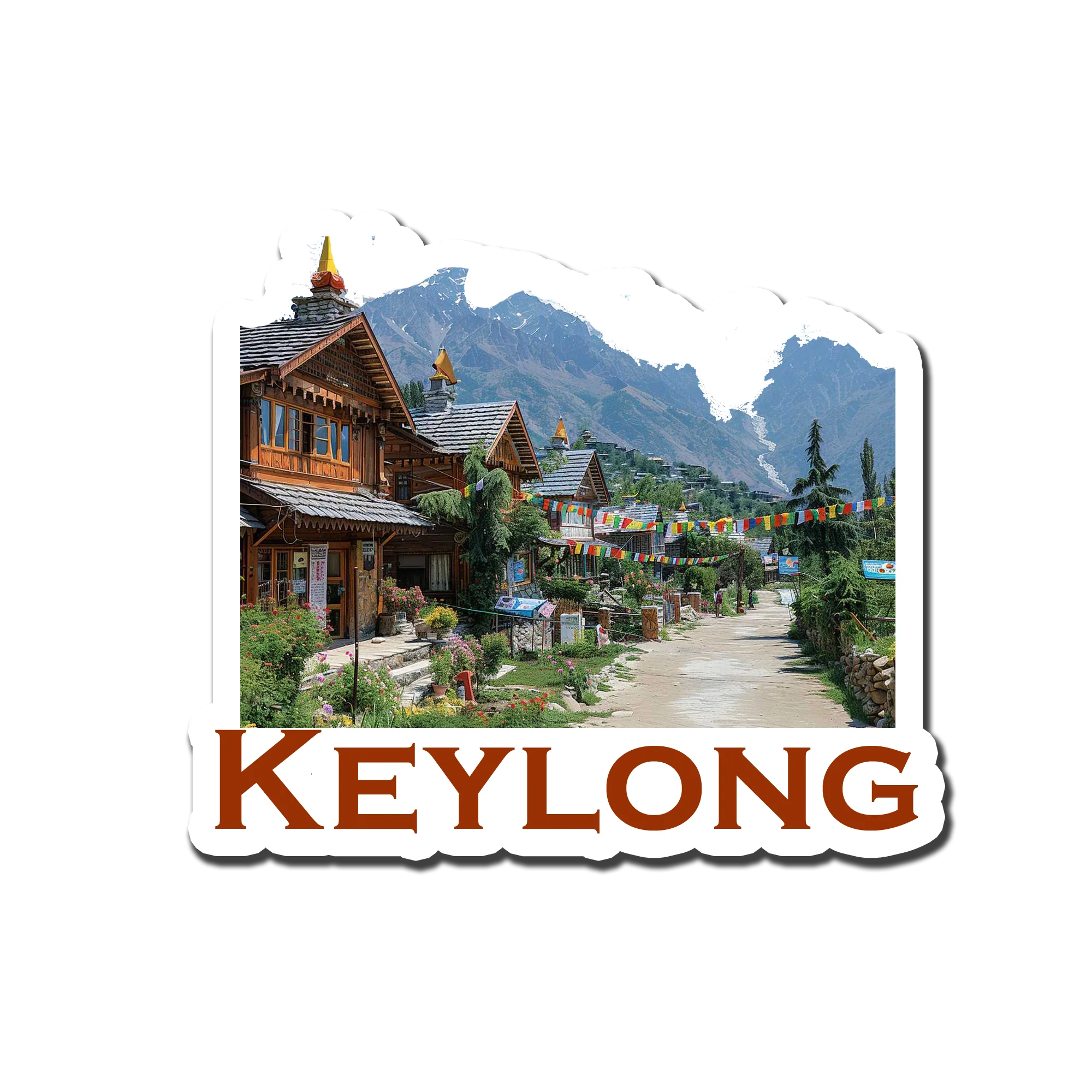 KeyLong Beauty Souvenir Fridge Magnet