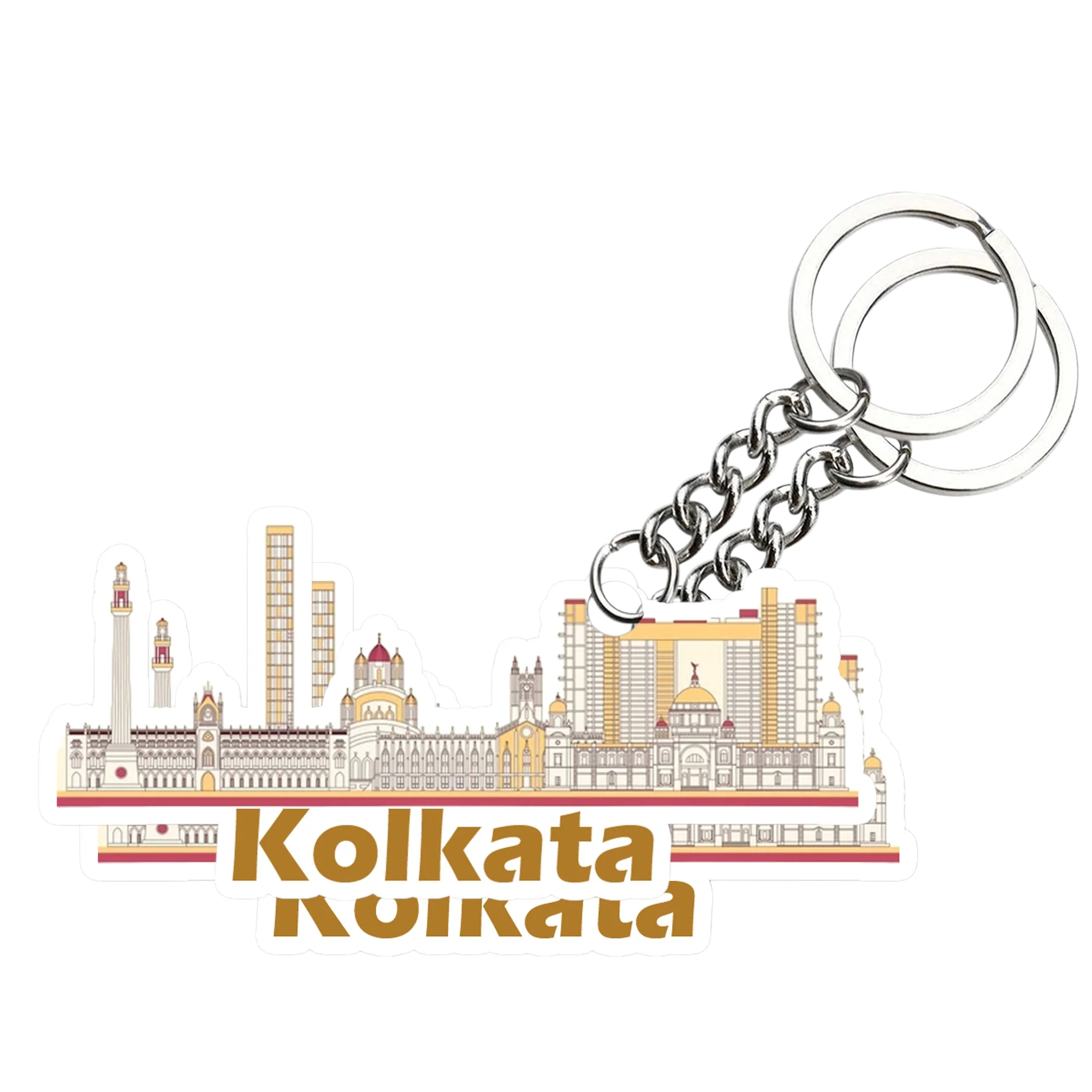 Kolkata Key chain ( Set of 2 ) - Image 2