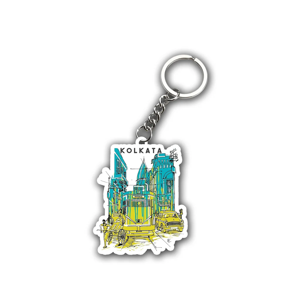 Kolkata Key chain ( Set of 2 )