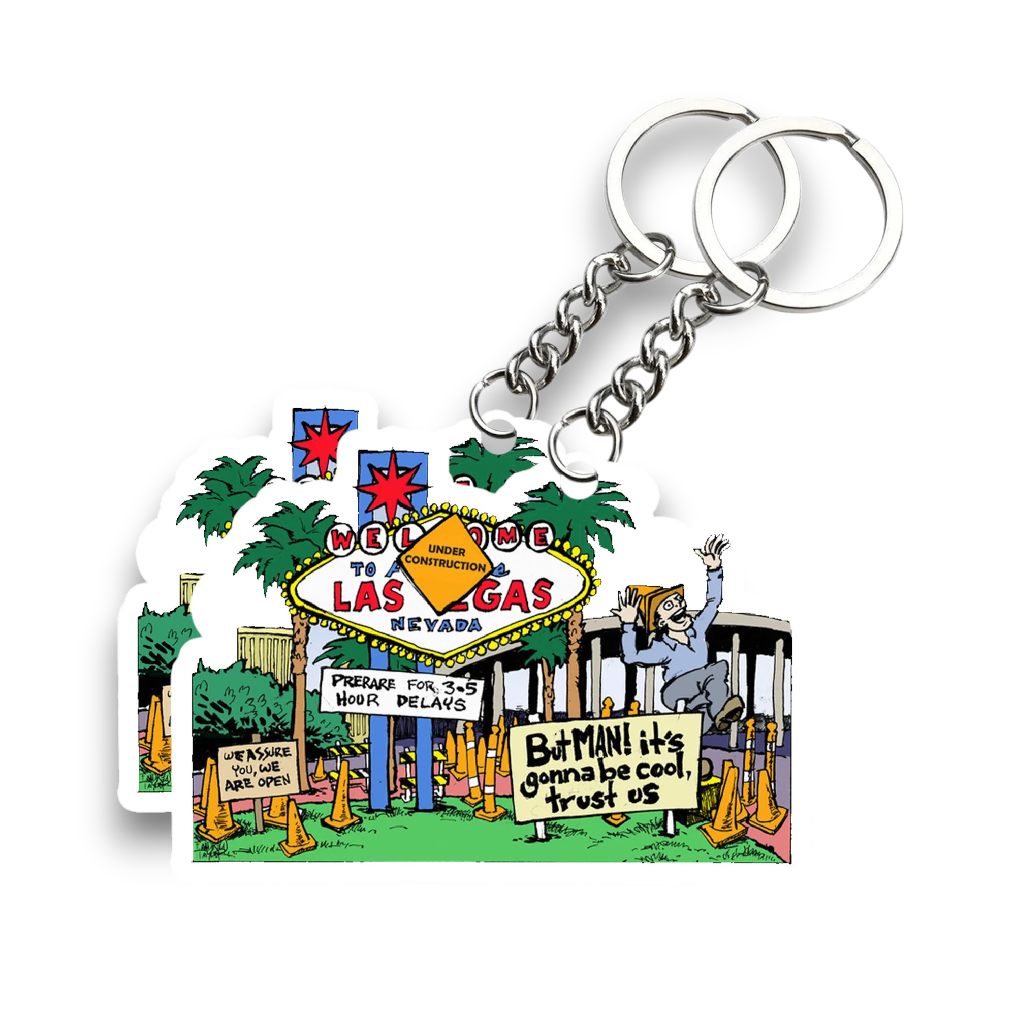 Las Vegas Key chain ( Set of 2 ) - Image 2