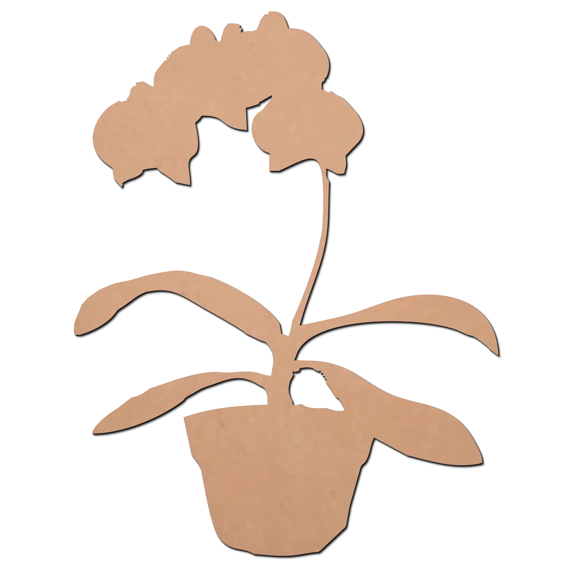 Leaf pot MDF Cutouts for Art and Craft Work / Craft Shapes
