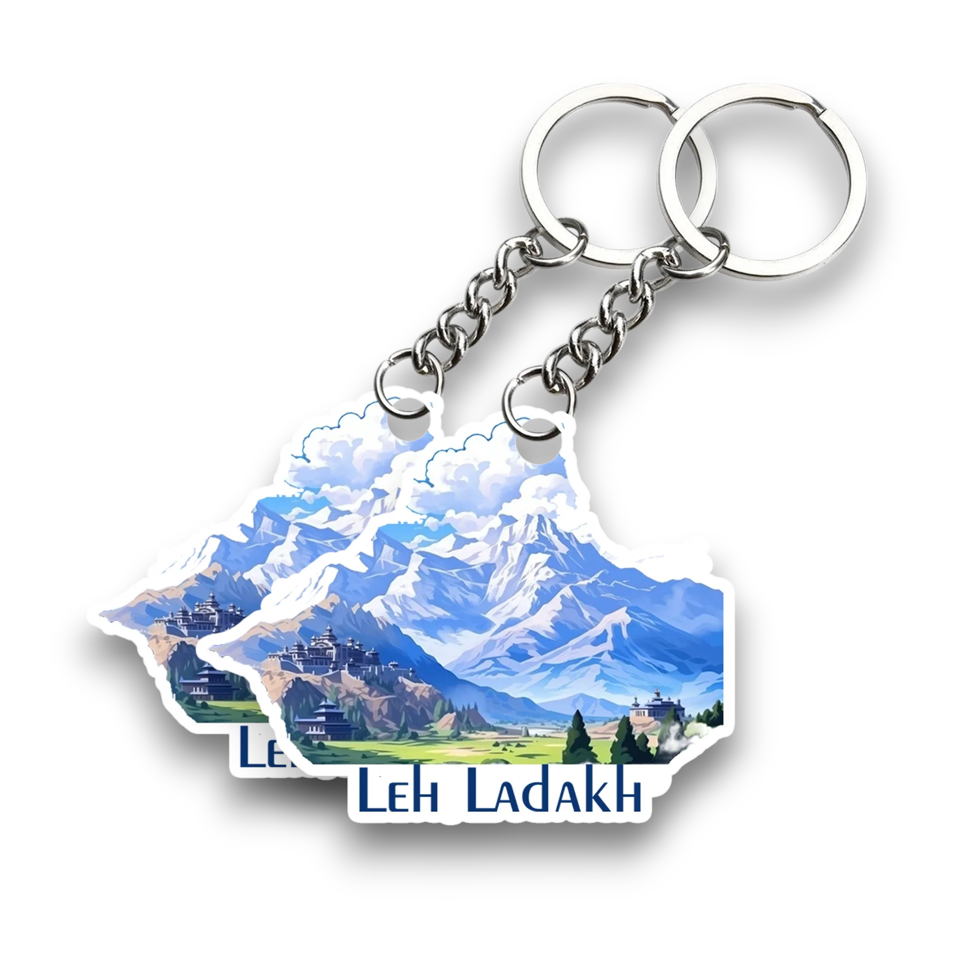 Leh Ladakh Key chain ( Set of 2 ) - Image 2