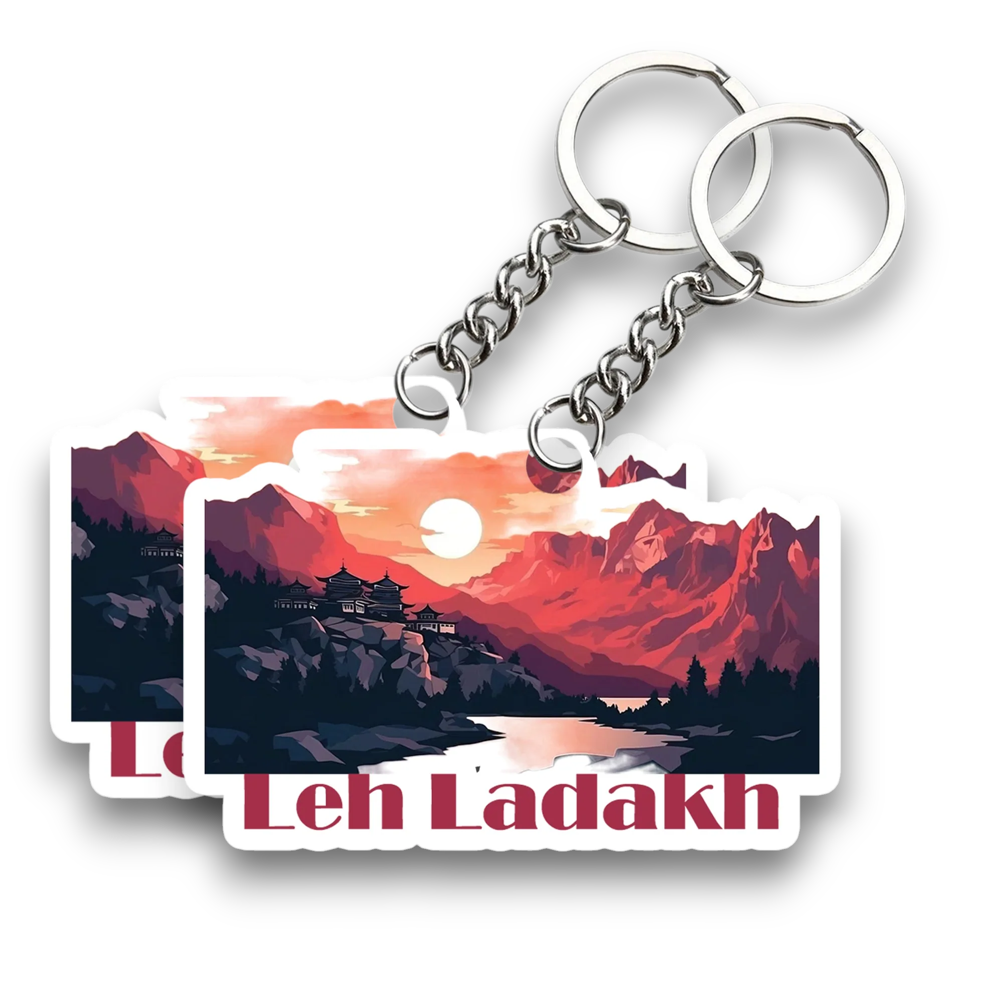 LEH Ladakh Key chain ( Set of 2 ) - Image 2