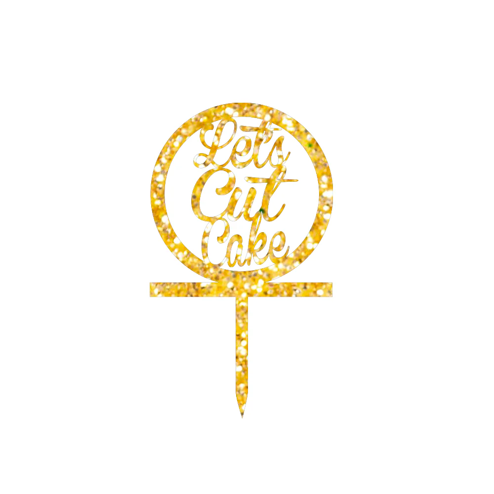 Let's Cut Cake Topper - Image 3