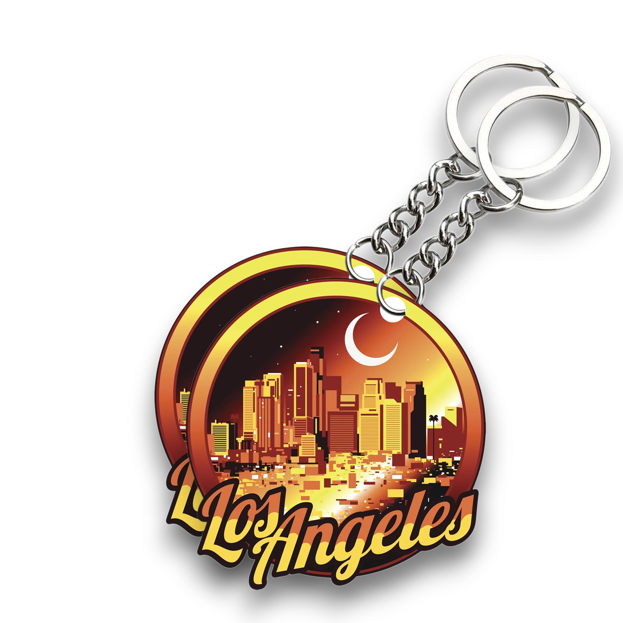 Los Angeles Key chain ( Set of 2 ) - Image 2