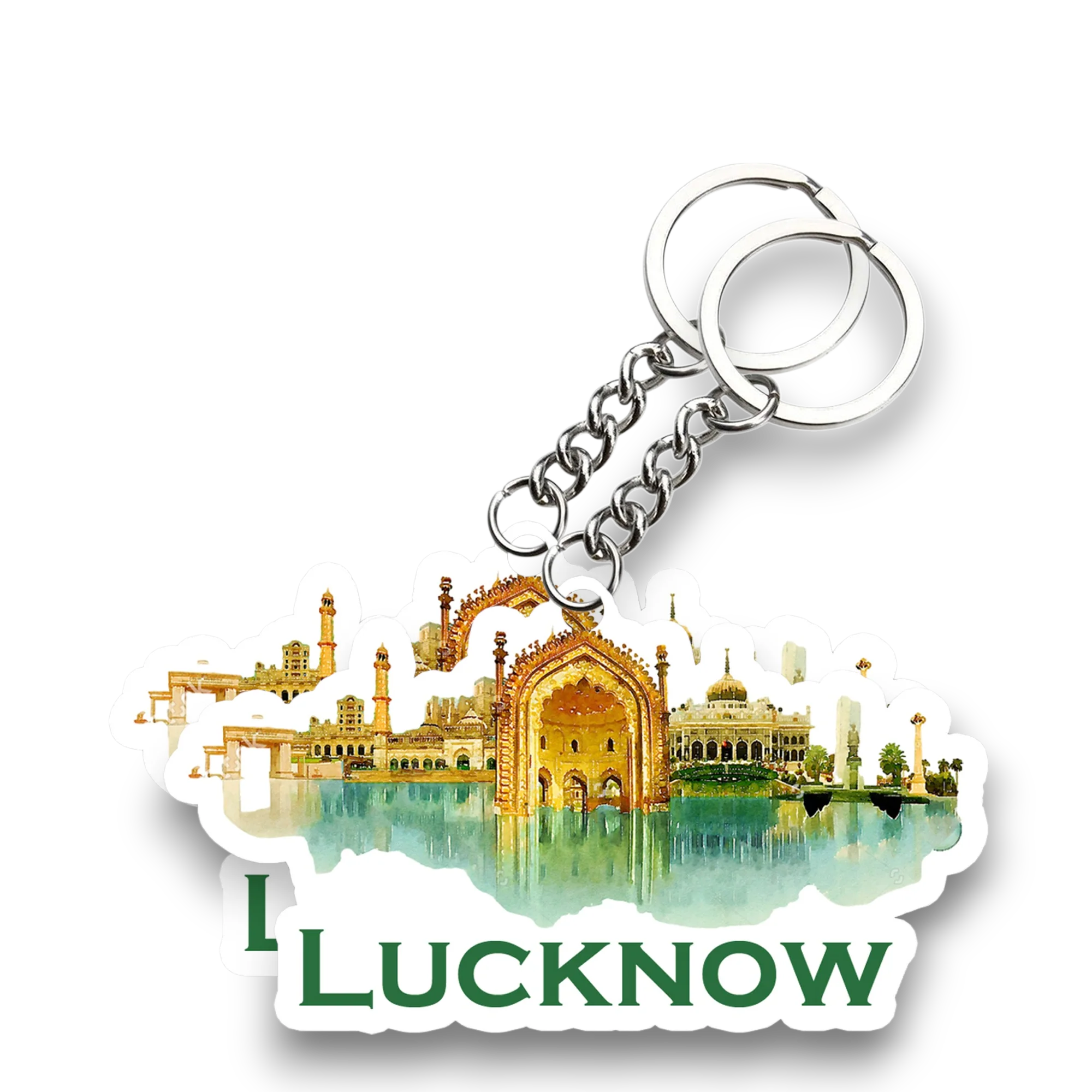 Lucknow Key chain ( Set of 2 ) - Image 2