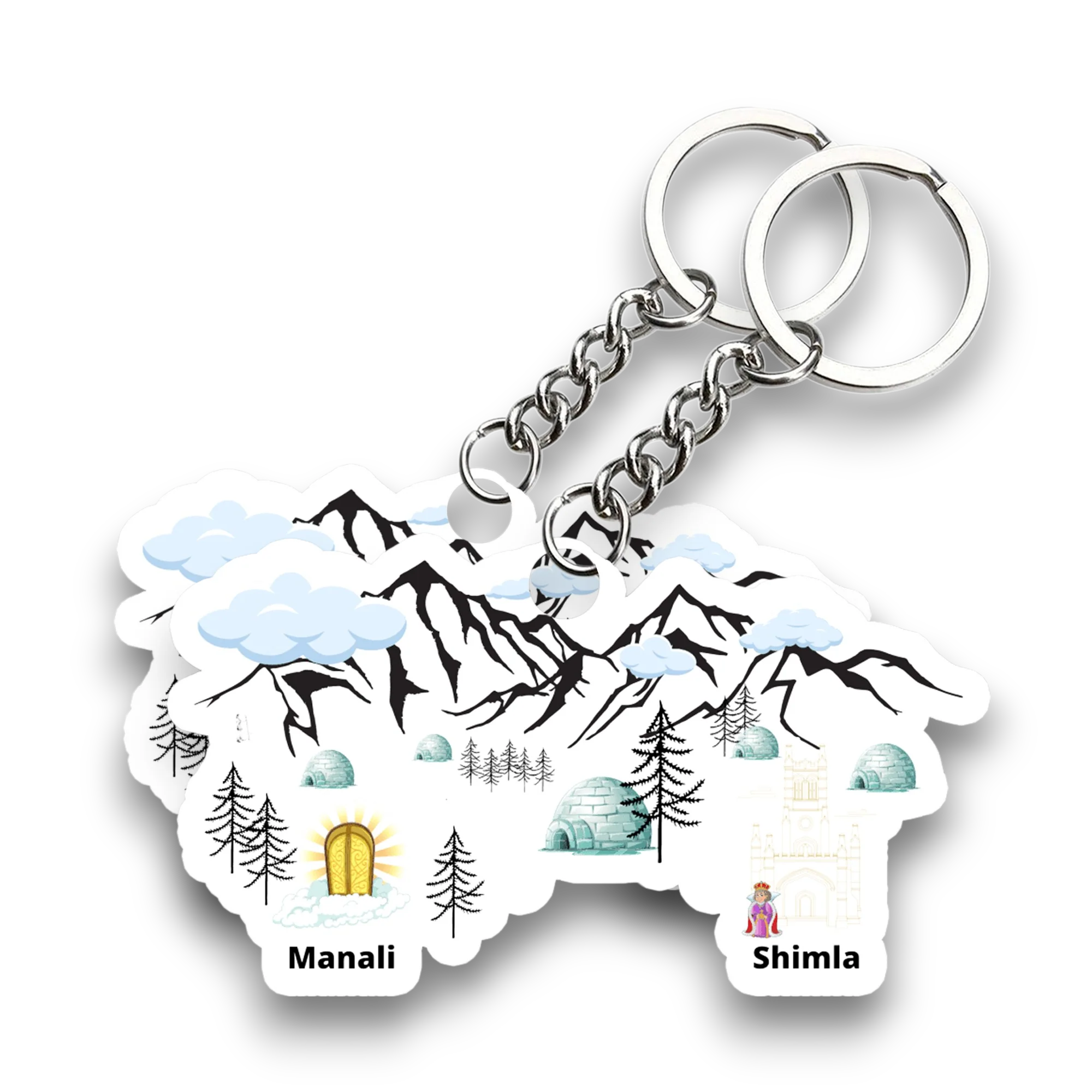 Manali Key chain ( Set of 2 ) - Image 2